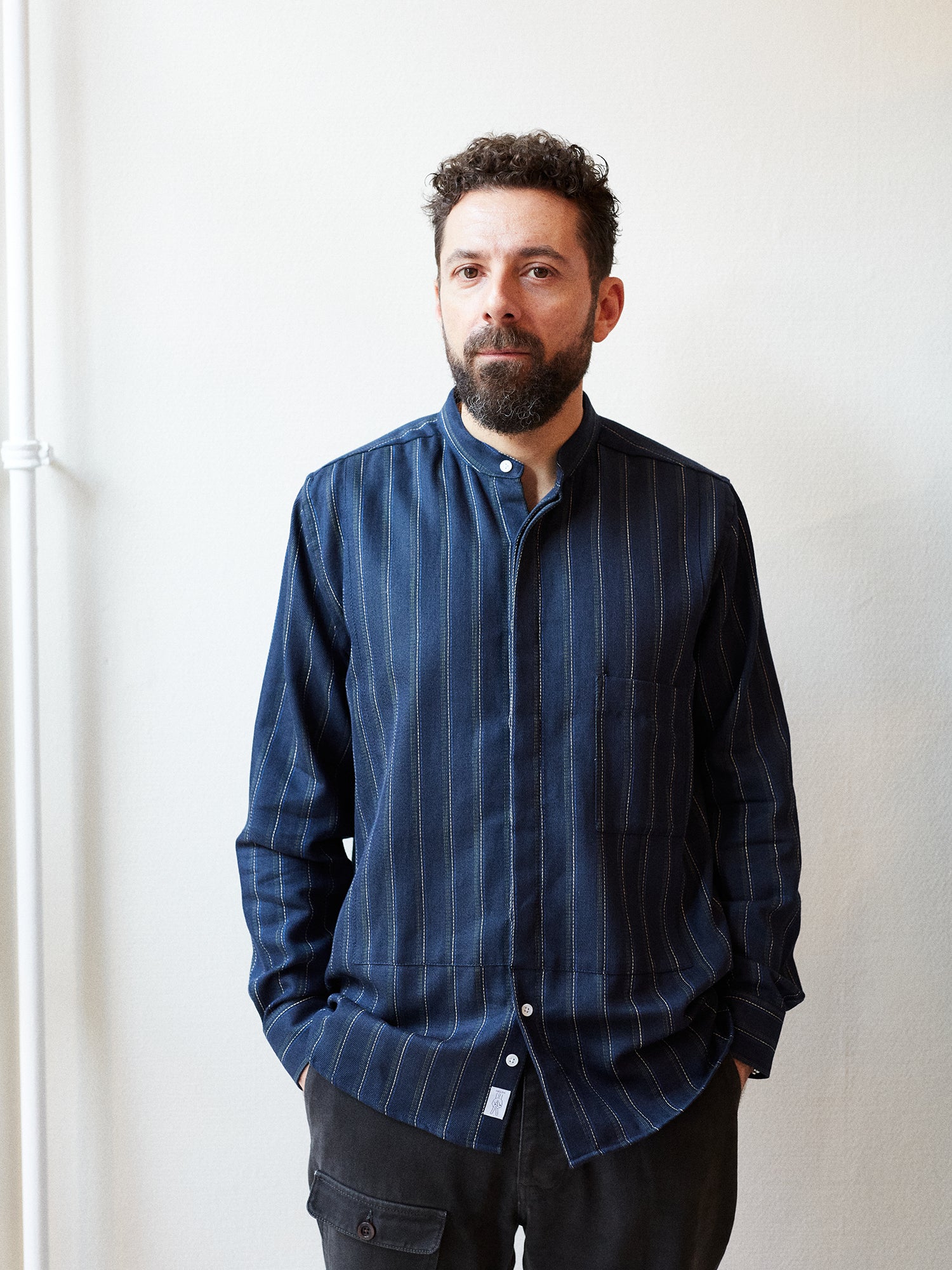 Victory Essentials VE CHARLOT SHIRT DS Shirts L/S Pin Stripe