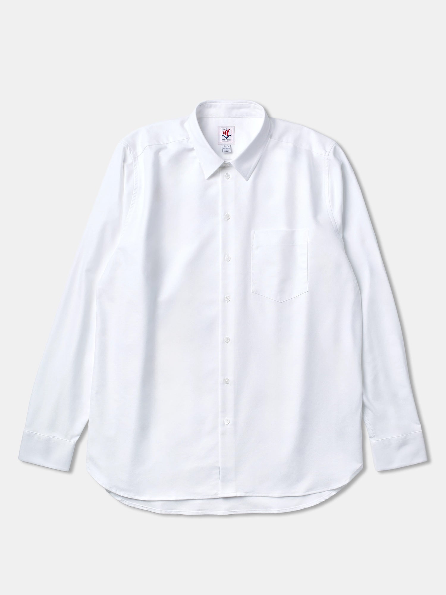 Victory Essentials VE CLEAN SHIRT Shirts L/S Off White