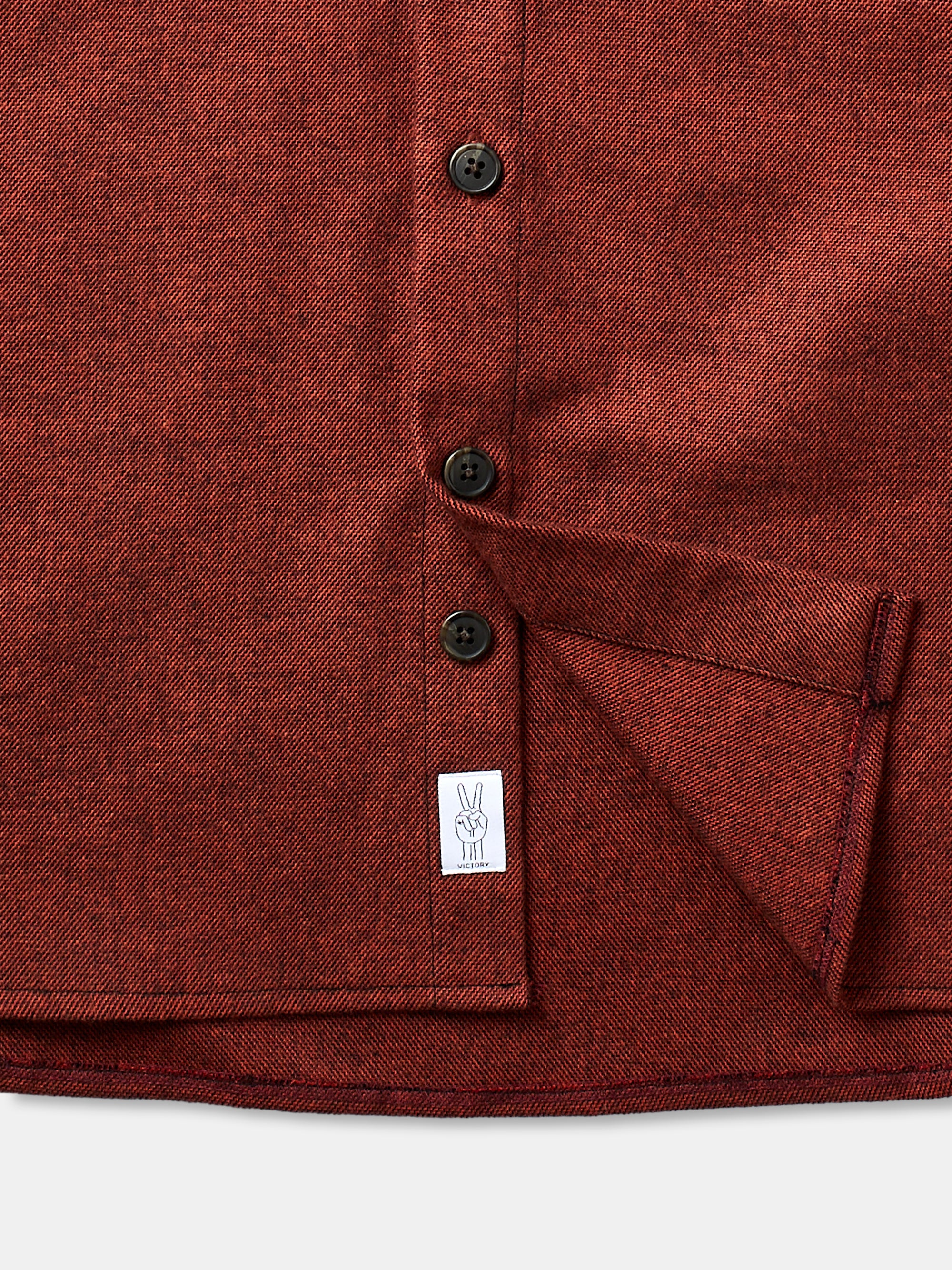 Victory Essentials VE Chuck Overshirt Shirts L/S Rust