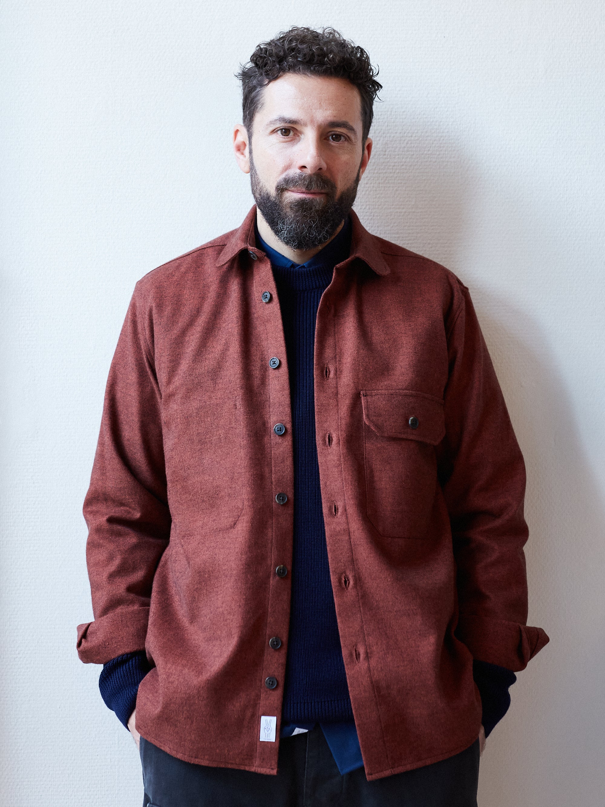 Victory Essentials VE Chuck Overshirt Shirts L/S Rust