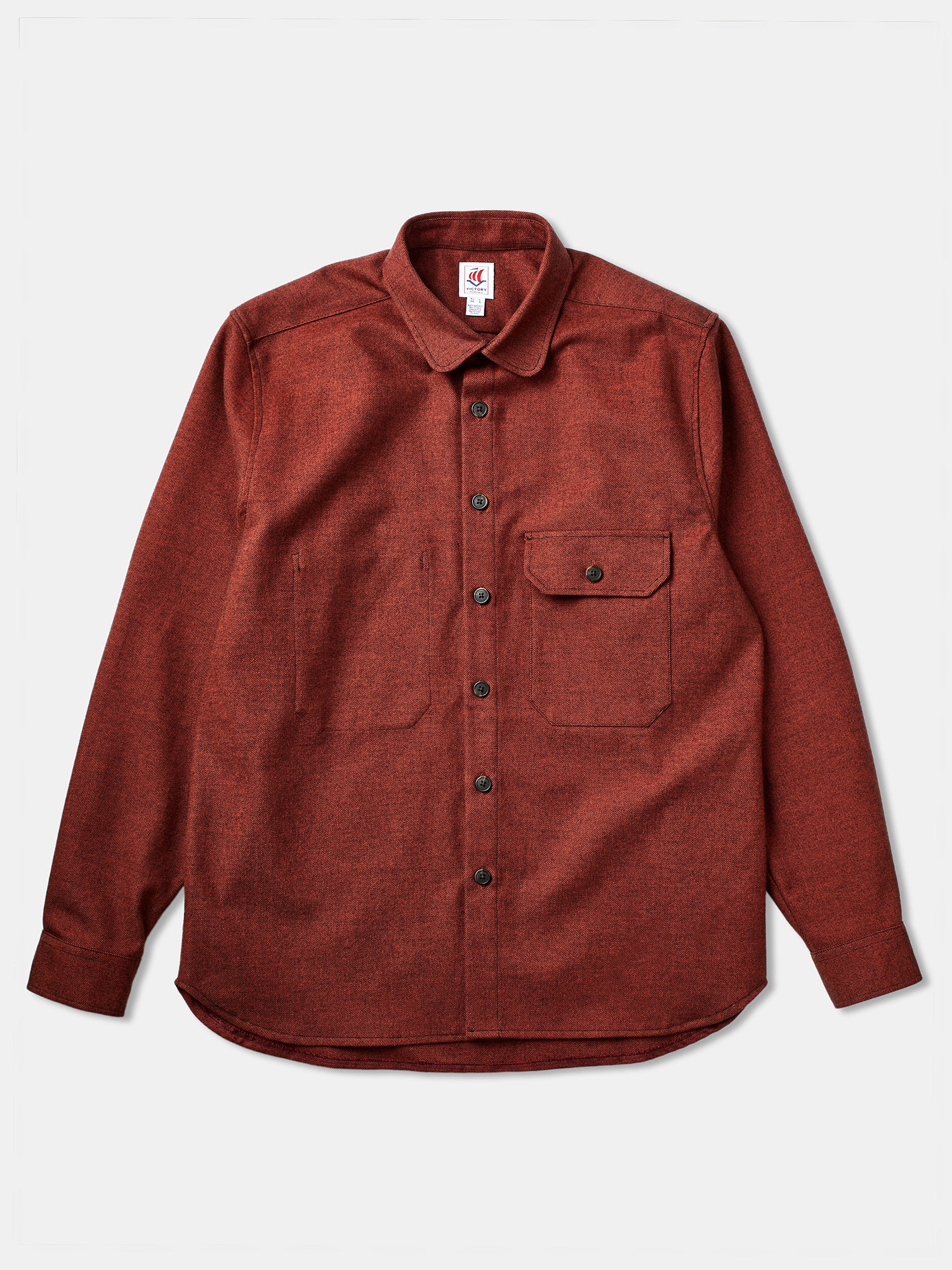Victory Essentials VE Chuck Overshirt Shirts L/S Rust