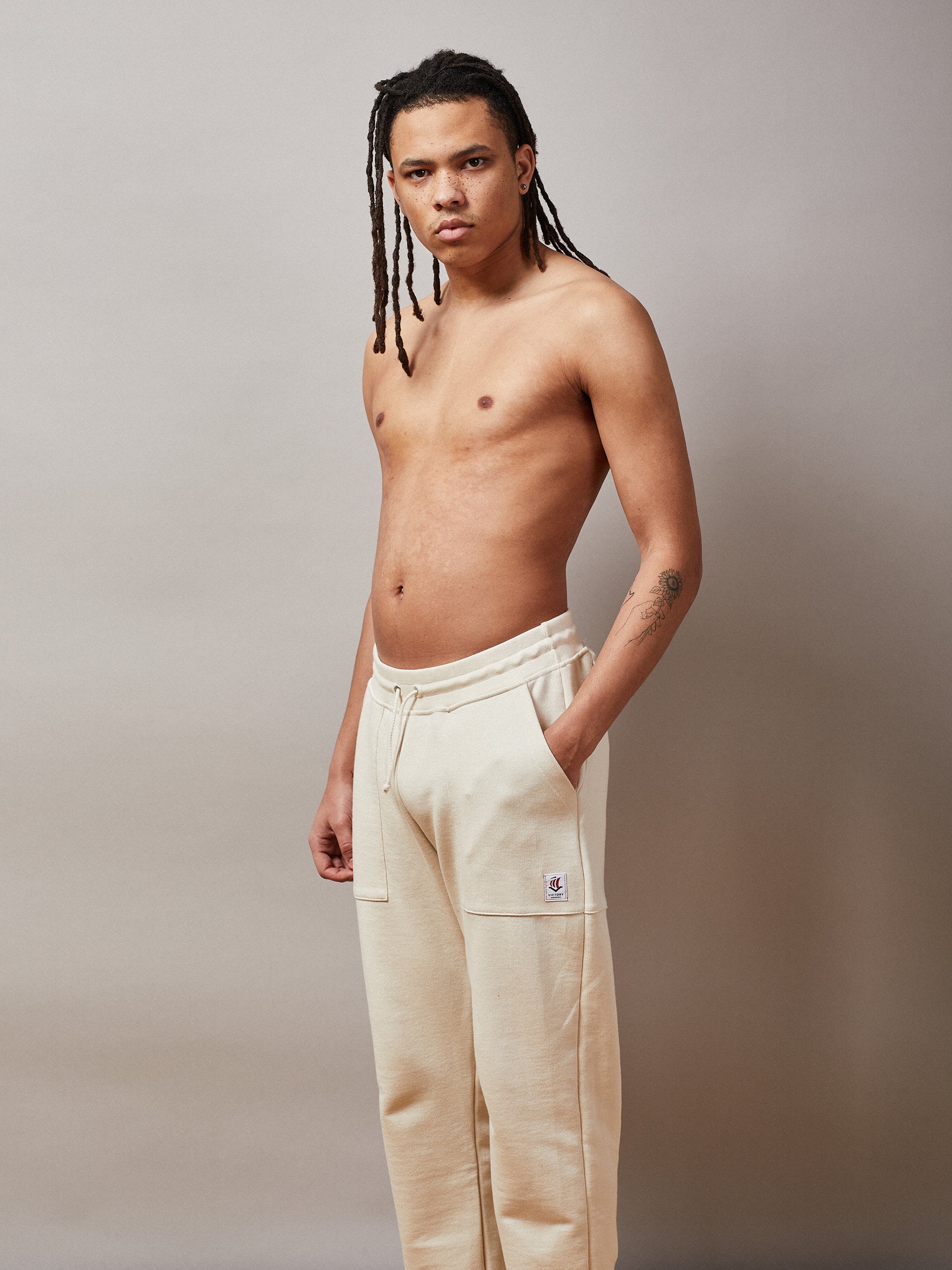 Victory Essentials VE Jackson Sweatpants 400 Sweatshirts Natural
