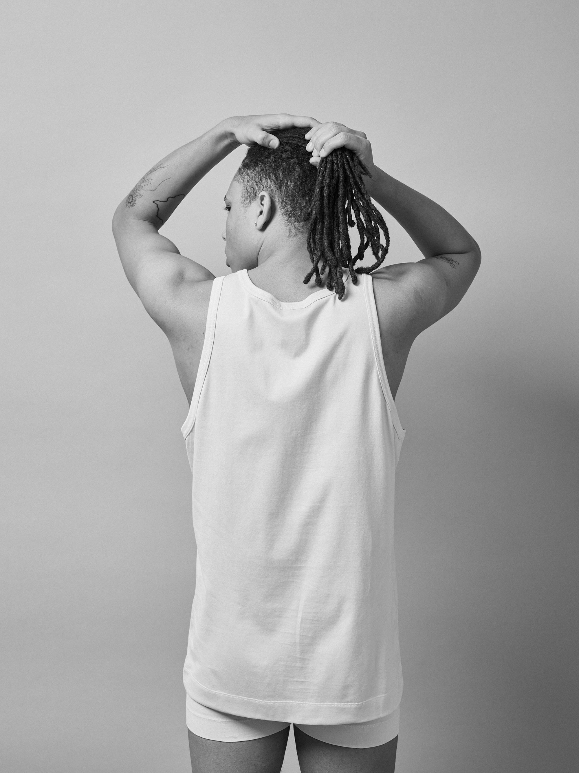 Victory Essentials VE Jessie Singlet 170 (2-Pack) Singlets Off White