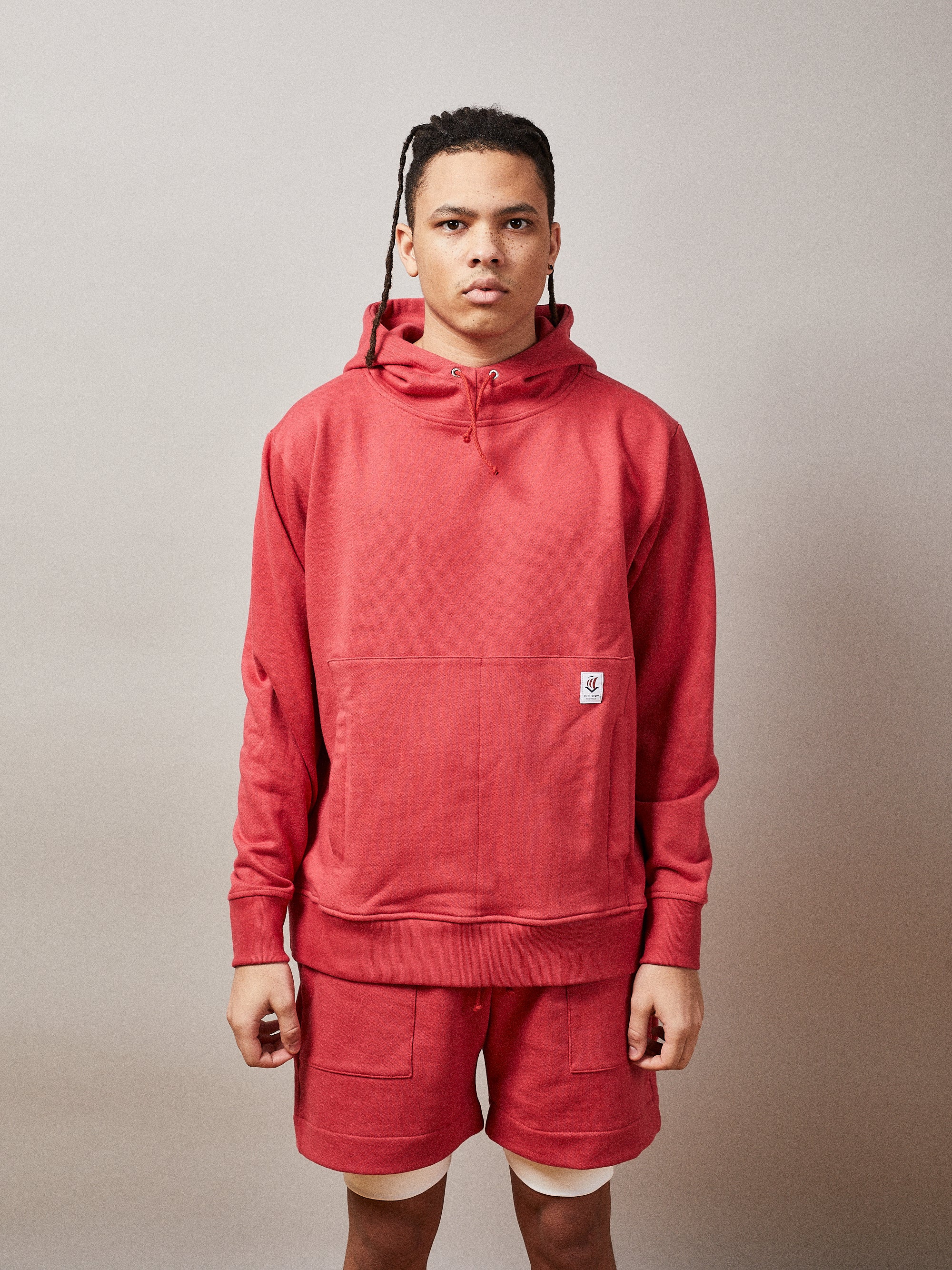 Victory Essentials VE Kingsley Hoodie 400 Sweatshirts Vintage Red
