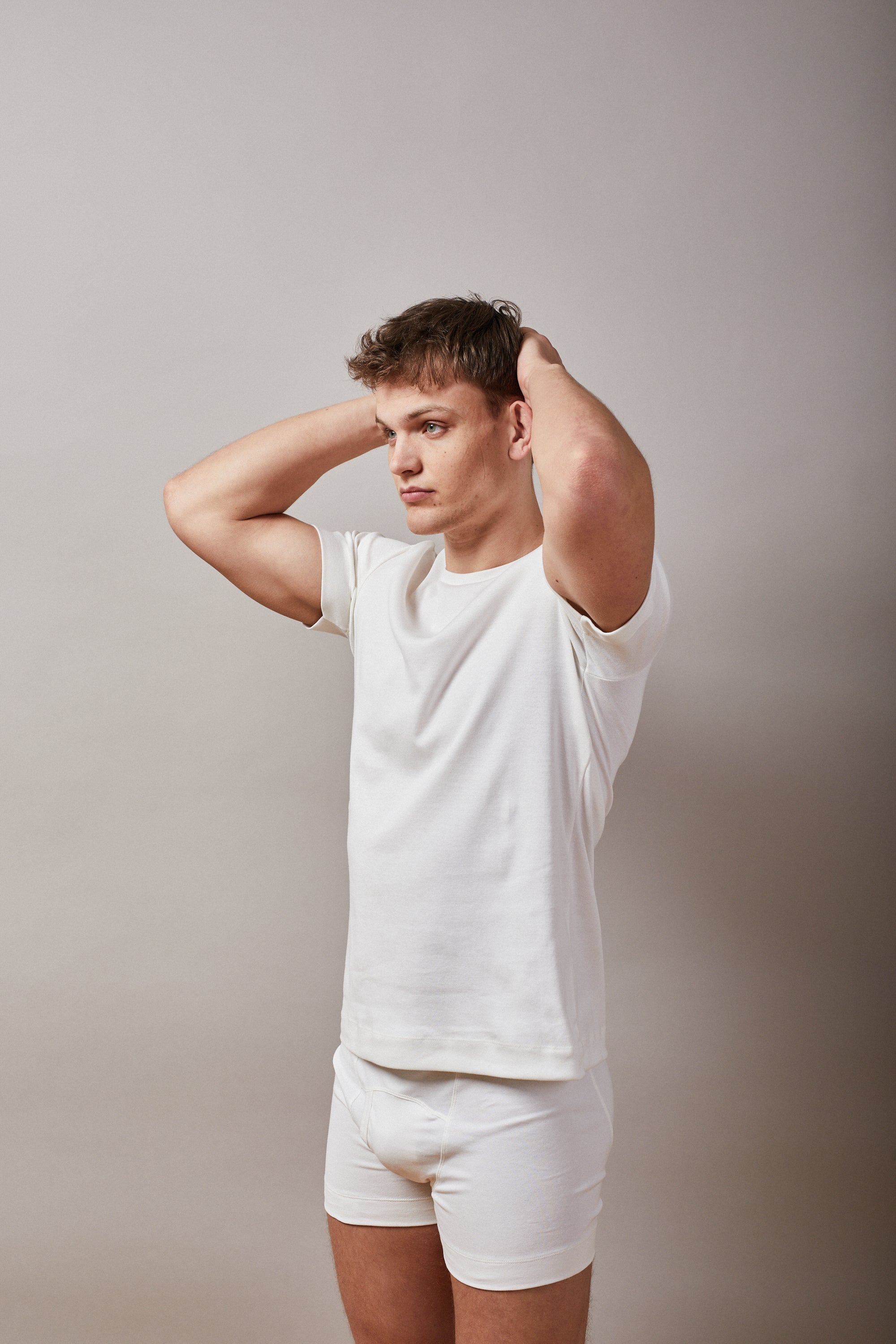 Victory Essentials VE Thorvald SS tee 200 T-Shirts Off White