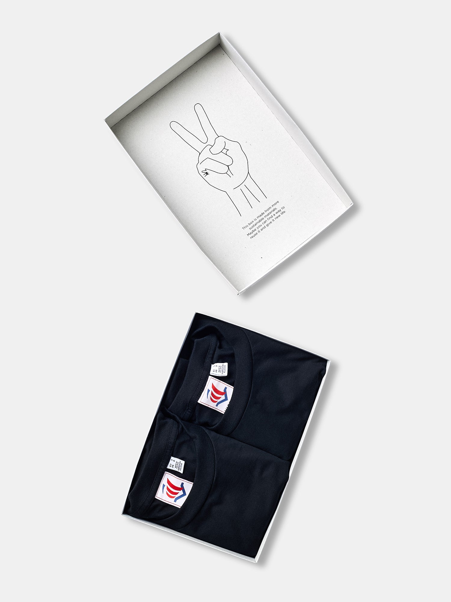 Victory Essentials VE Tom SS Tee 170 (2-Pack) T-Shirts Black