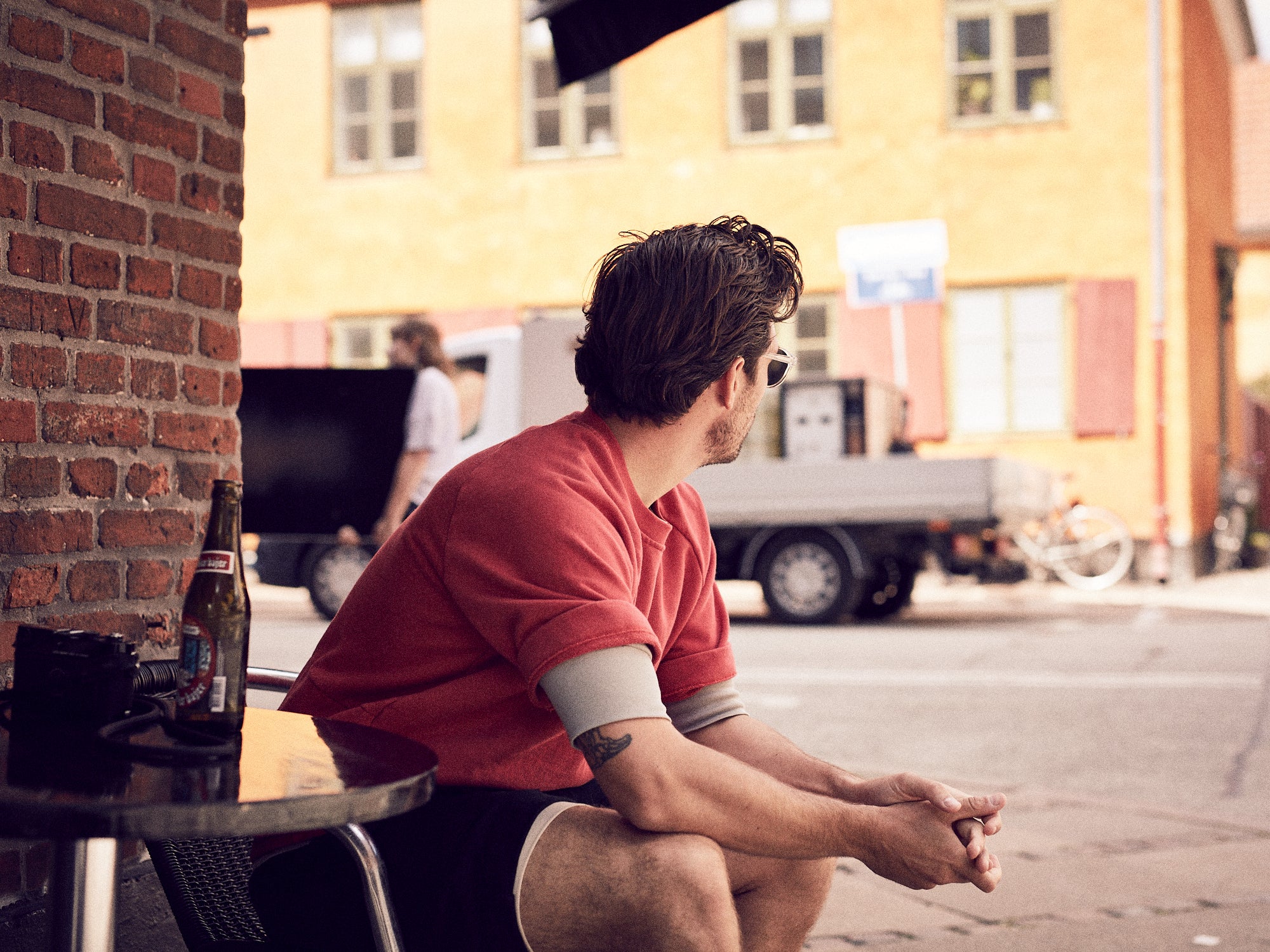 Victory Essentials VE Tripp SS Crew 400 Sweatshirts Vintage Red