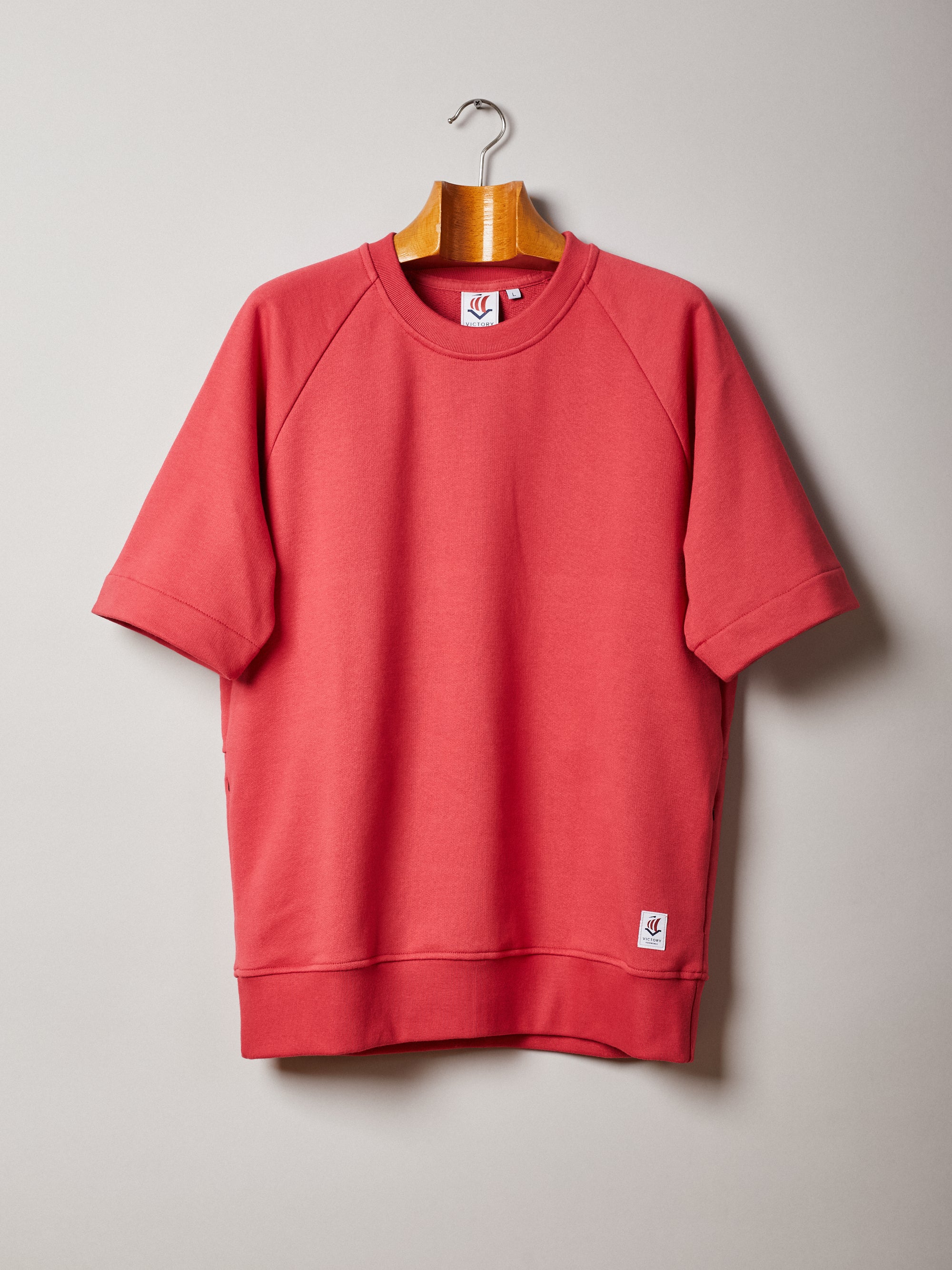 Victory Essentials VE Tripp SS Crew 400 Sweatshirts Vintage Red