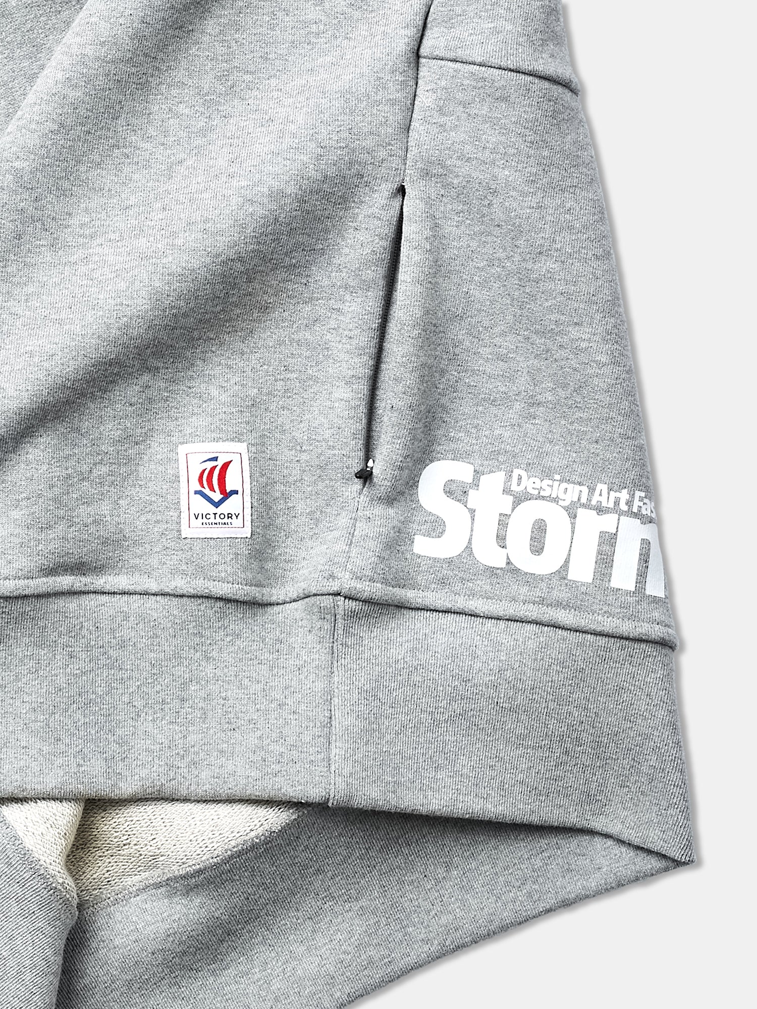 Victory Essentials VE Tripp X Storm SS Crew 400 Sweatshirts Grey Melange