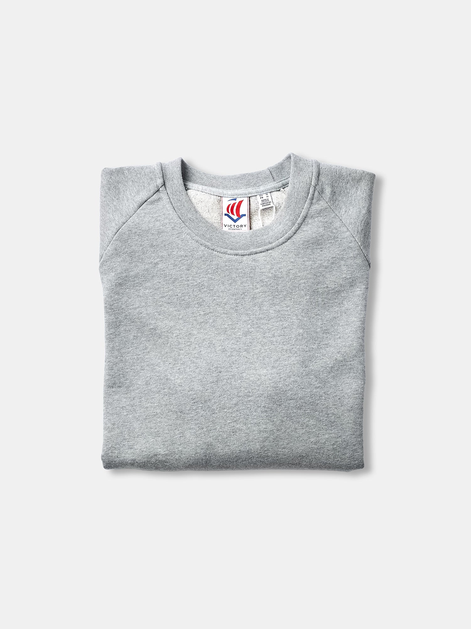 Victory Essentials VE Tripp X Storm SS Crew 400 Sweatshirts Grey Melange