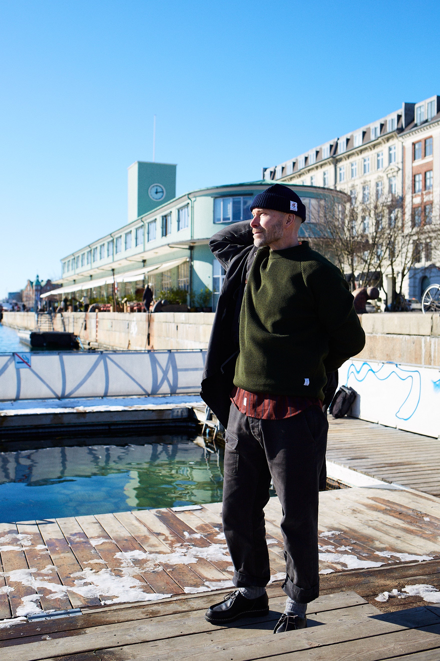 Victory Essentials VE Walden Heavy Knit Knit Army