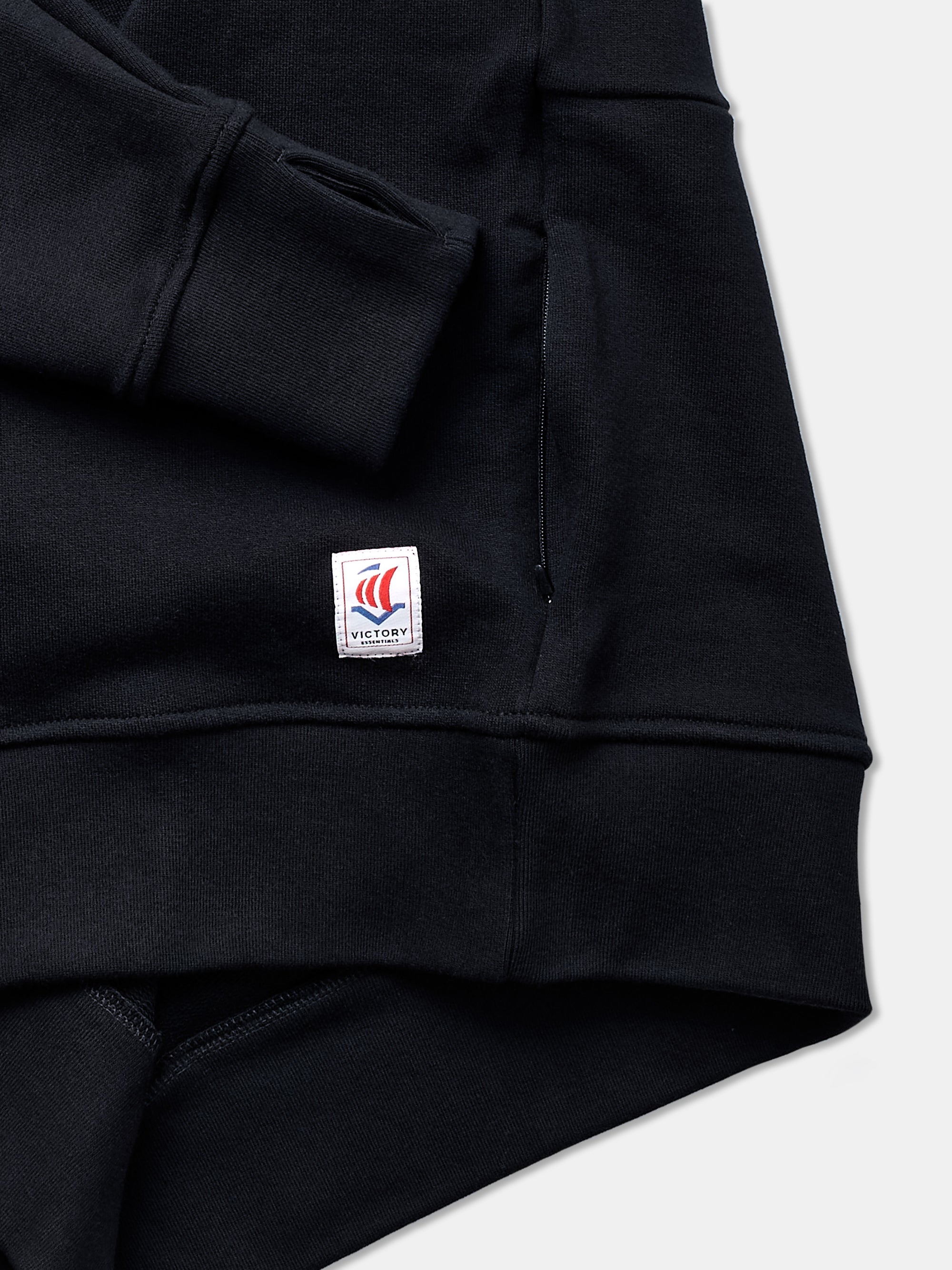 Victory Essentials VE Zayn Crew 400 Sweatshirts Black