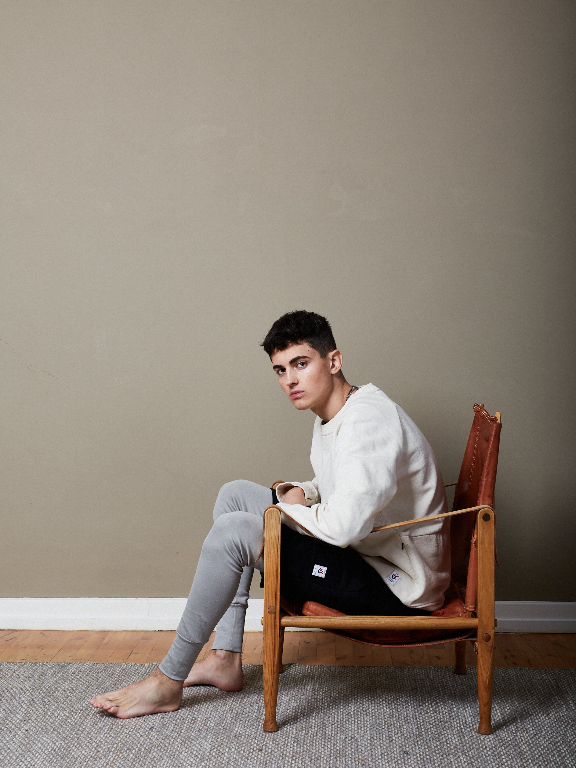 Victory Essentials VE Zayn Crew 400 Sweatshirts Natural