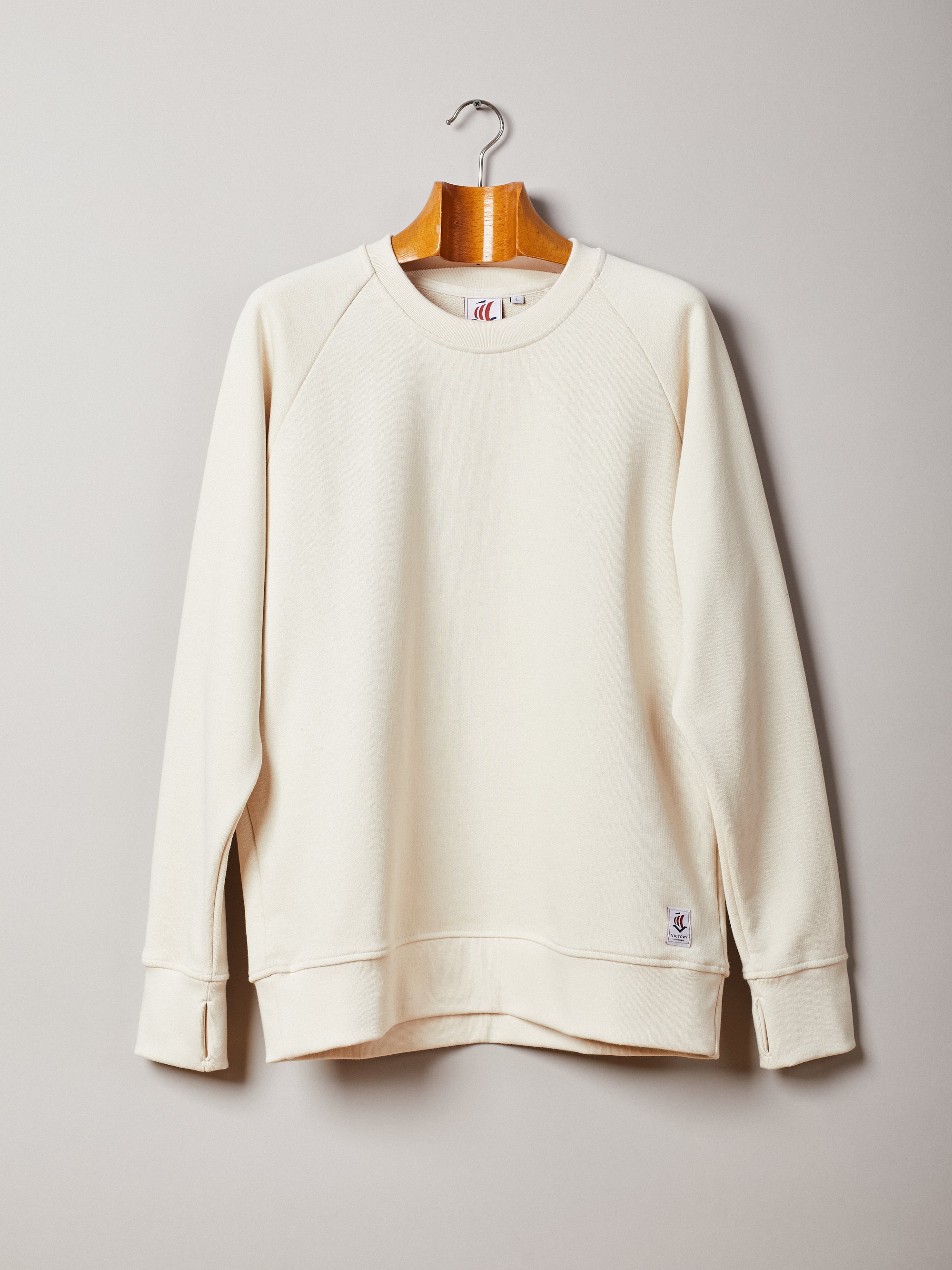 Victory Essentials VE Zayn Crew 400 Sweatshirts Natural