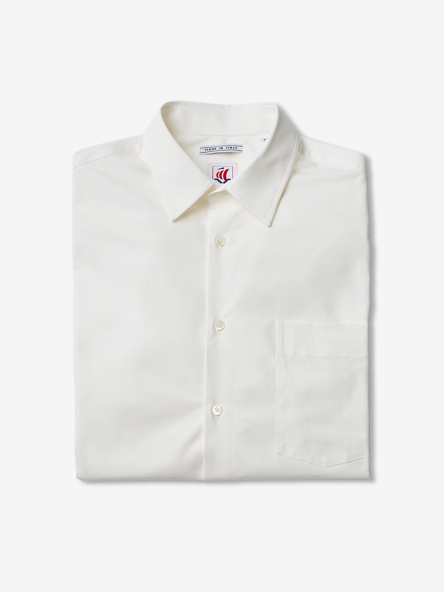 Victory Essentials Clean Shirt IT Shirts L/S Off White