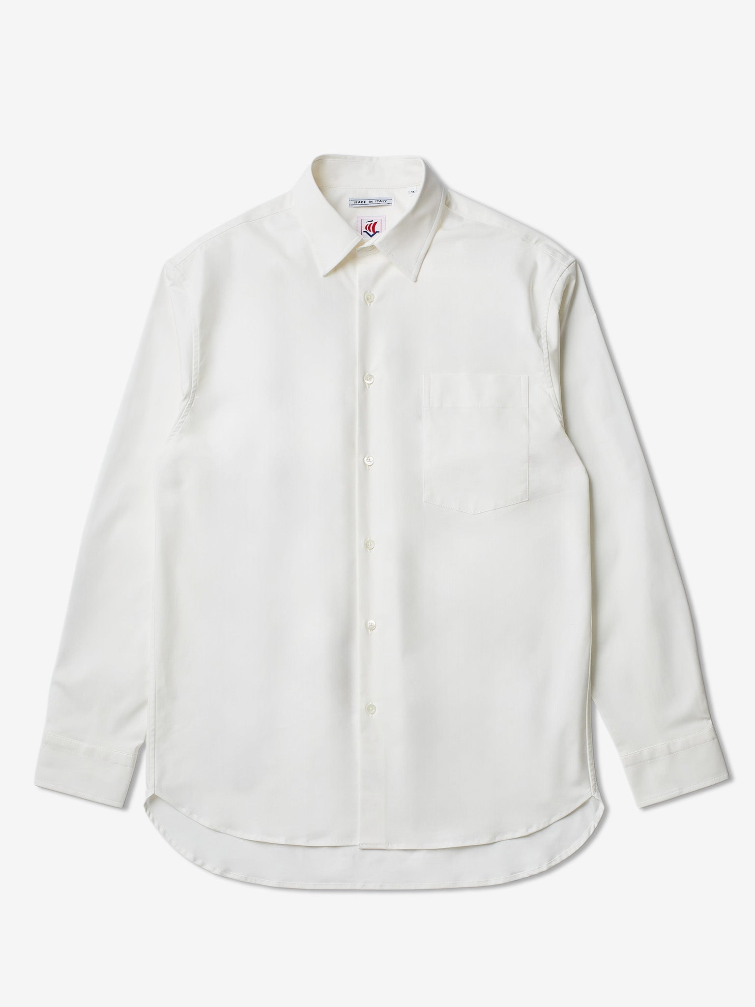 Victory Essentials Clean Shirt IT Shirts L/S Off White