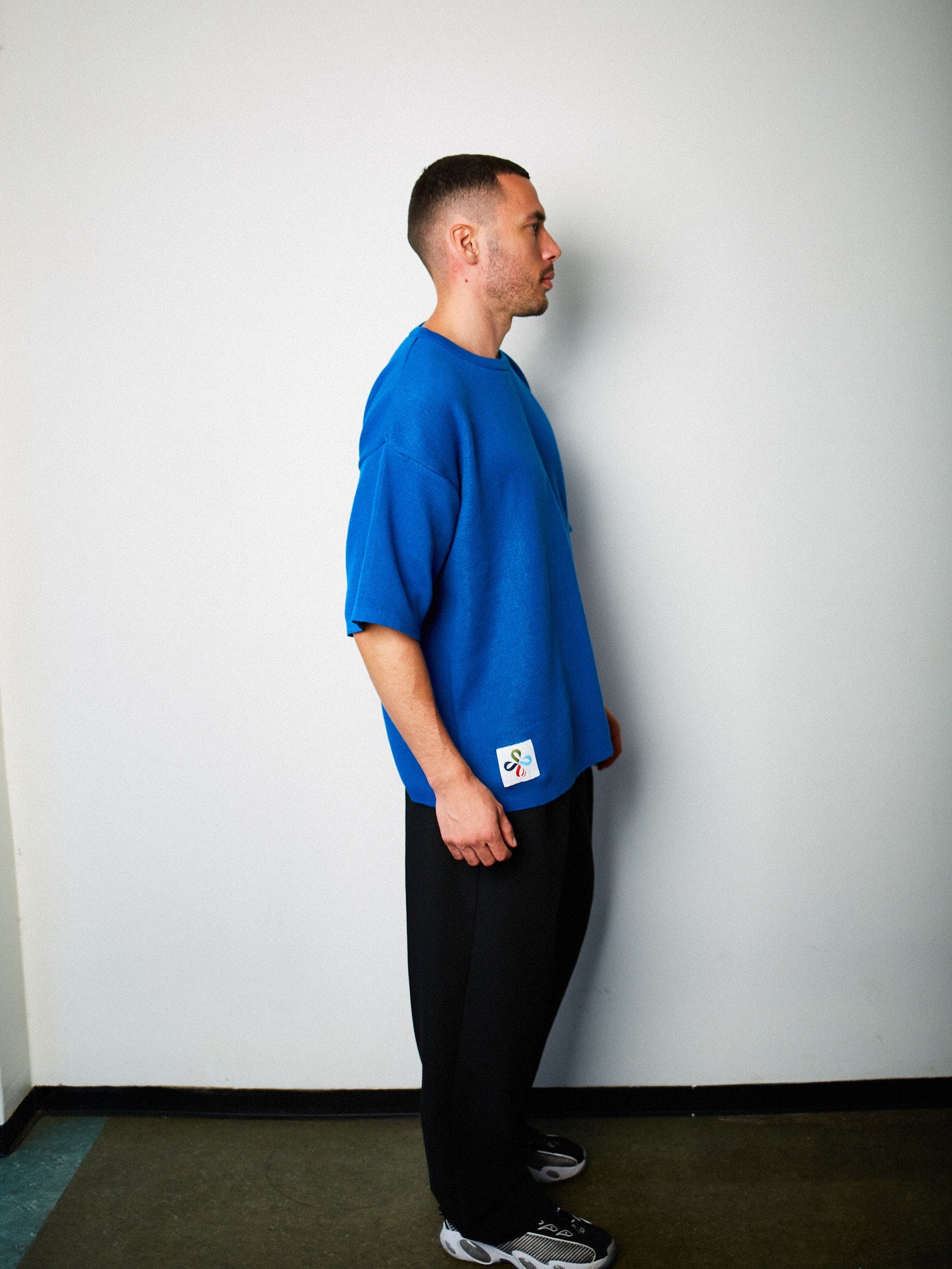 Victory Essentials VE BOXIE KRBTEE Knit Blue