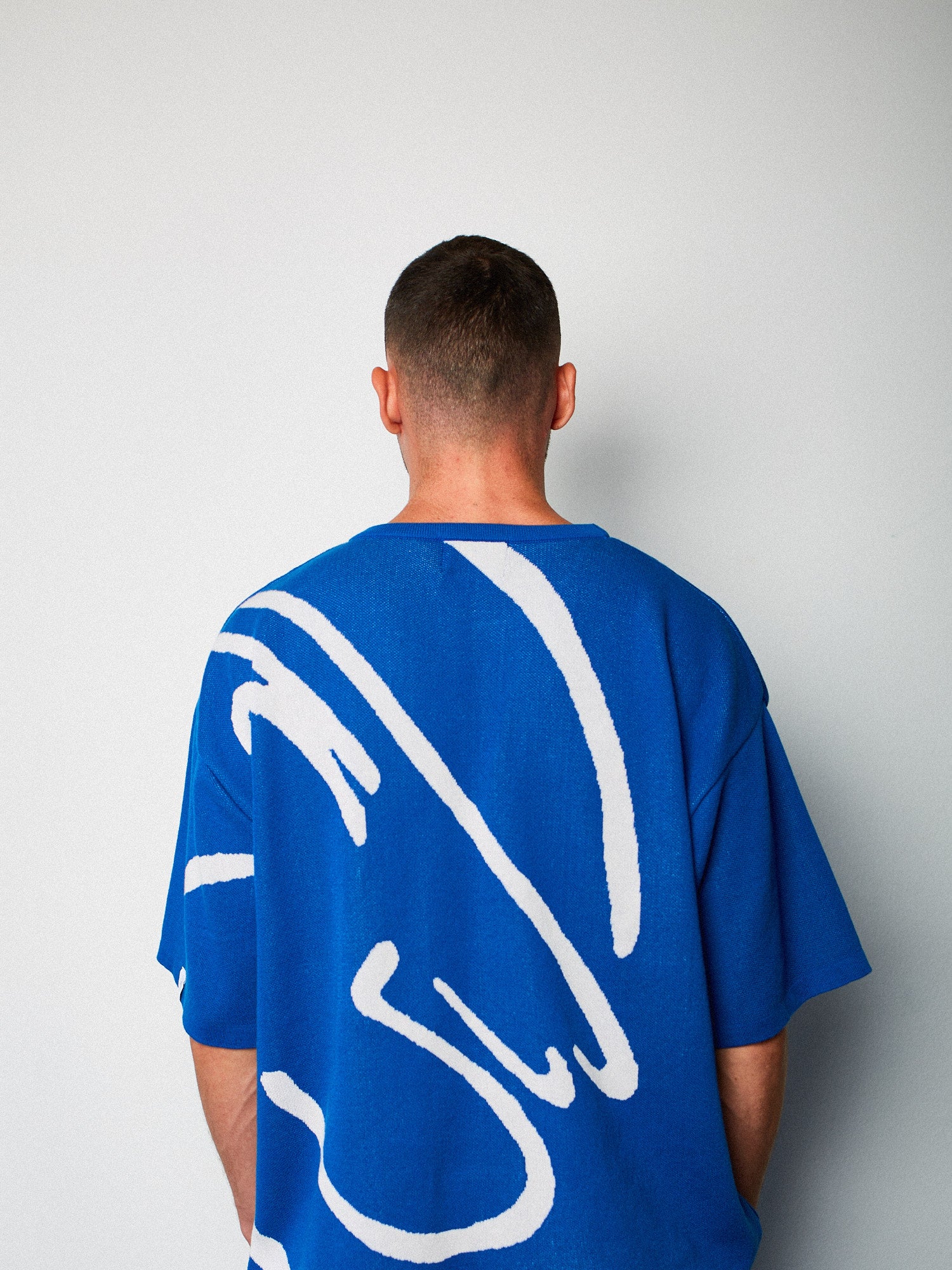 Victory Essentials VE BOXIE KRBTEE Knit Blue
