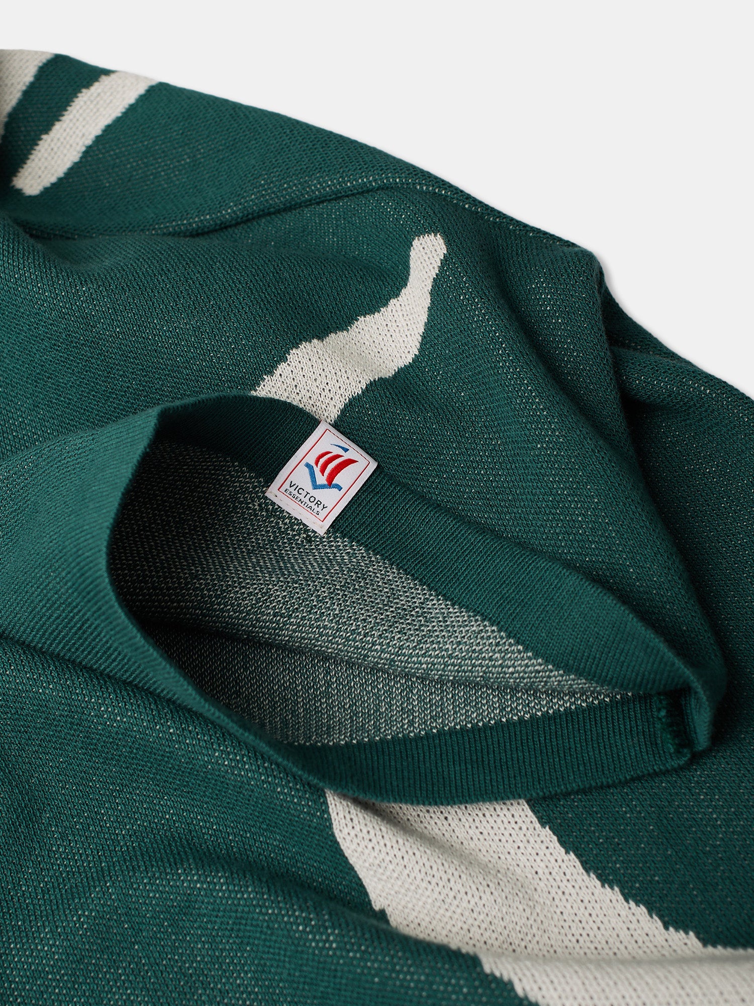 Victory Essentials VE BOXIE KRBTEE Knit Green