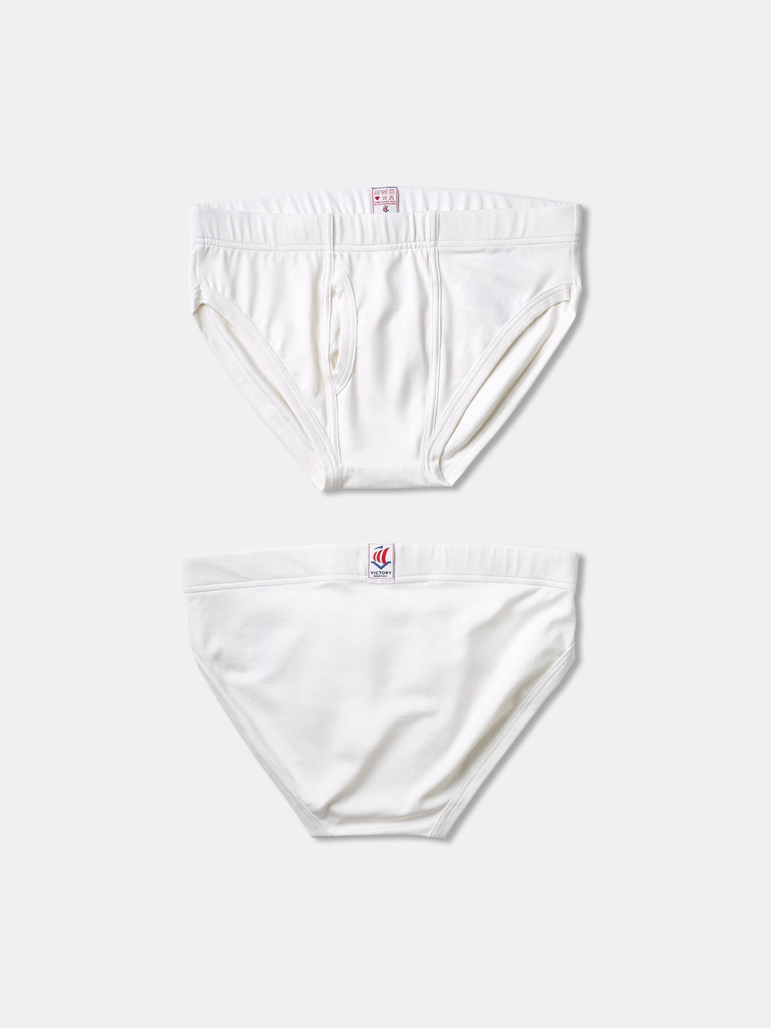 Victory Essentials VE Bowie Briefs 170 (2-Pack) Underwear Off White