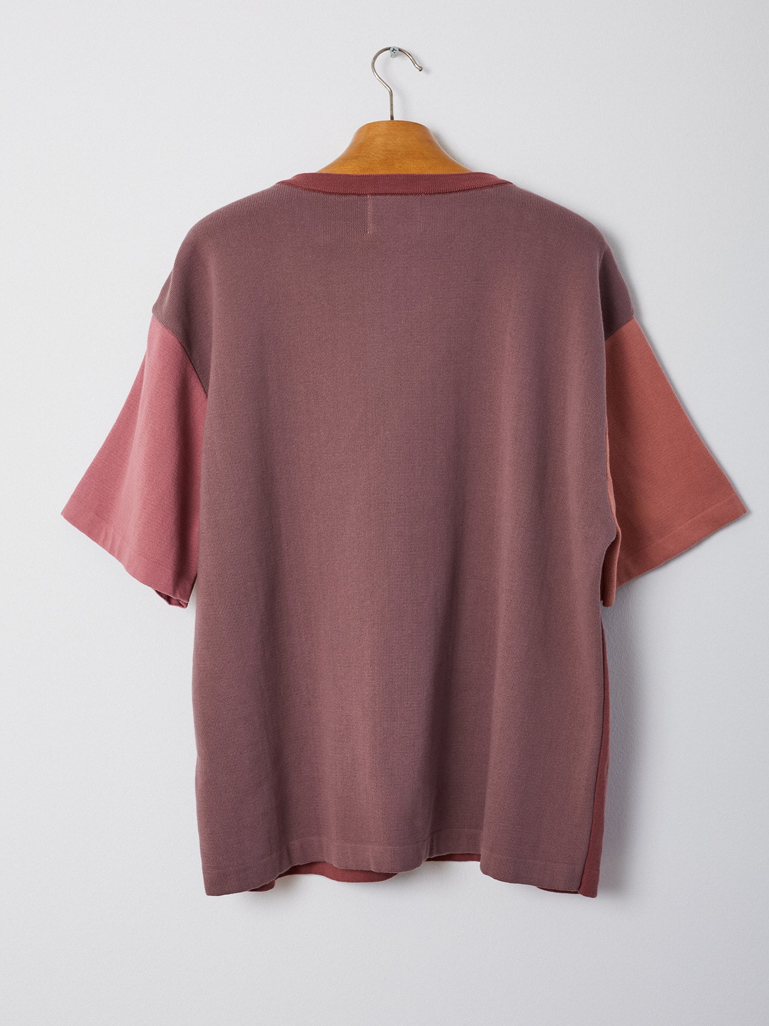 Victory Essentials VE Boxie SS Knit DS Knit Dirty Rose