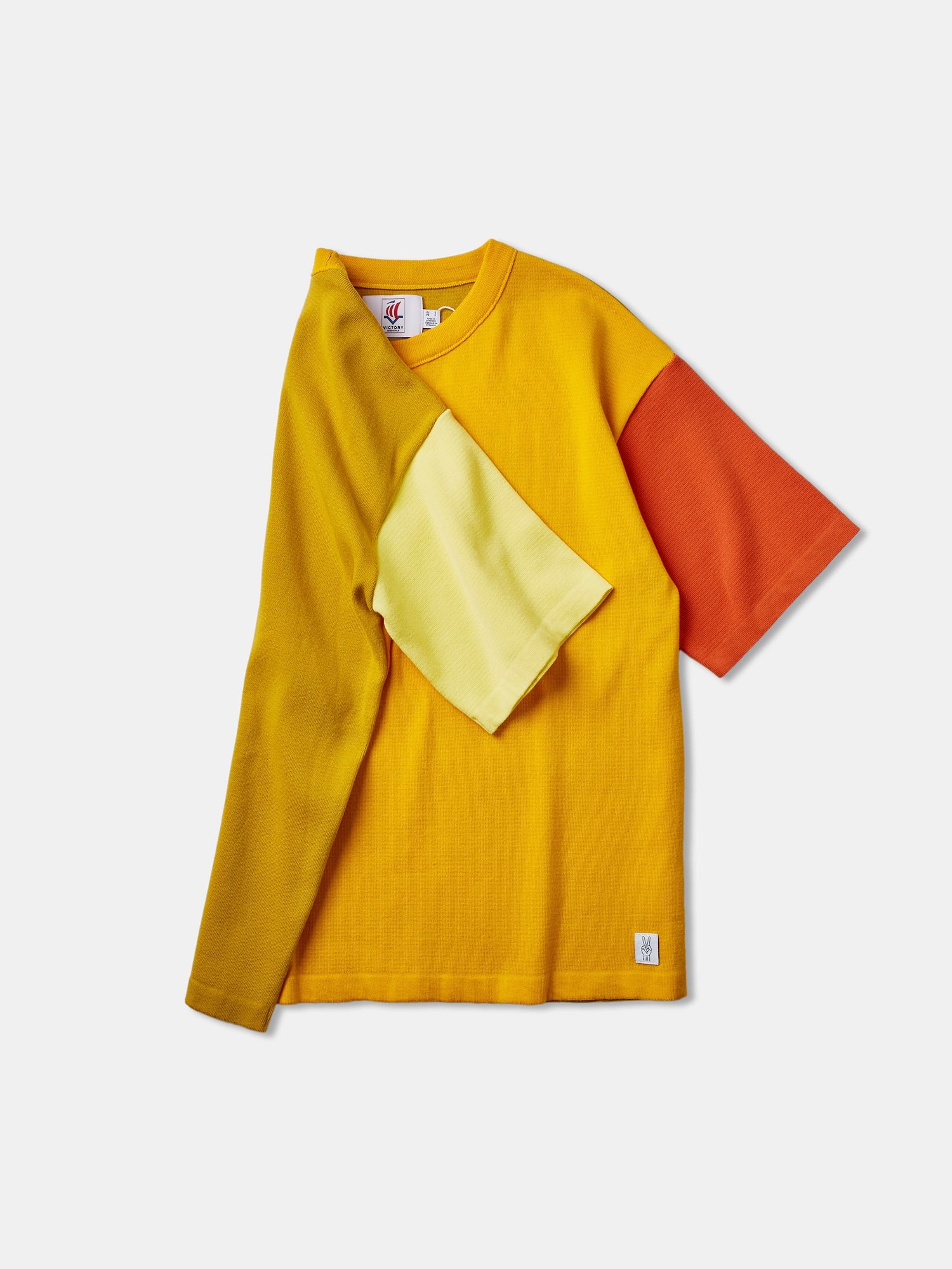 Victory Essentials VE Boxie SS Knit DS Knit Yellow