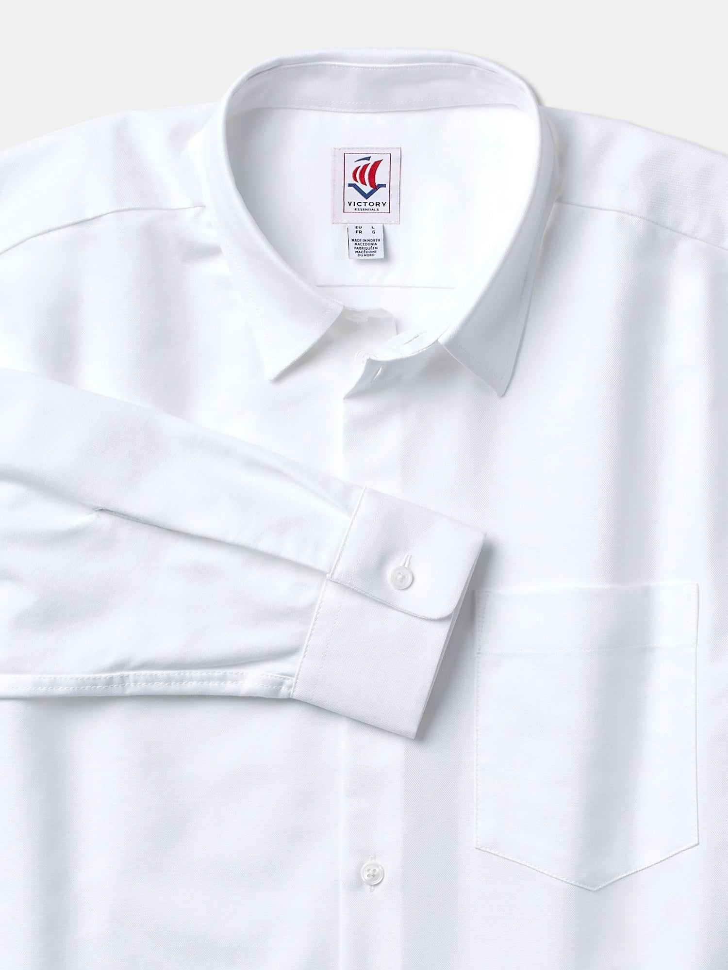 Victory Essentials VE CLEAN SHIRT Shirts L/S Off White