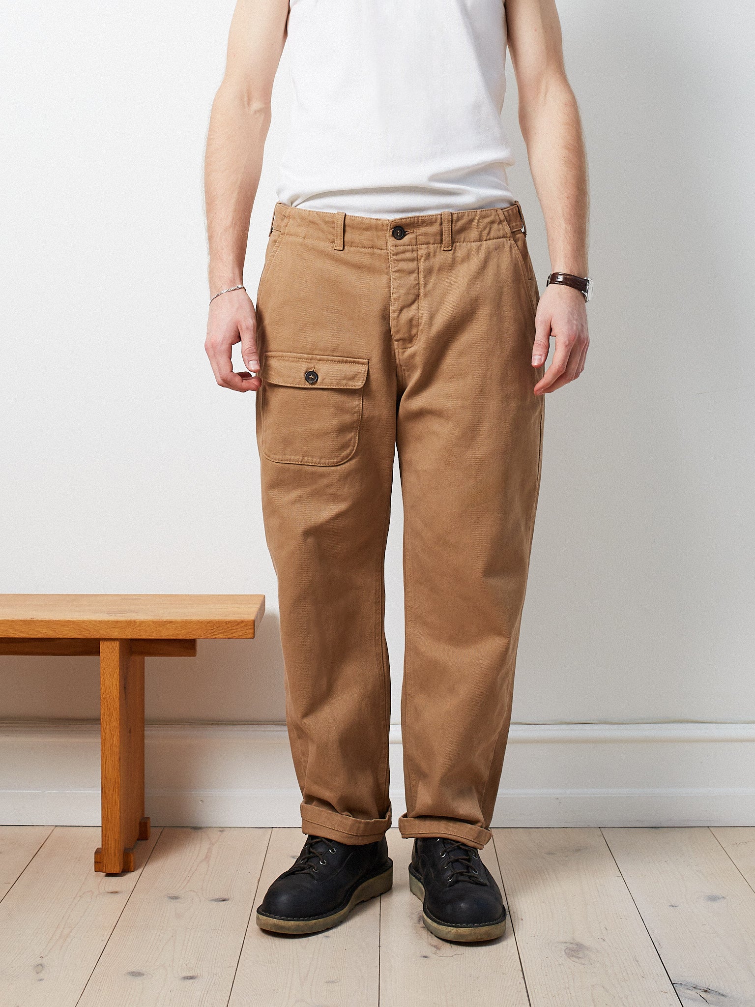 Victory Essentials VE CORDY PANT Pants Camel