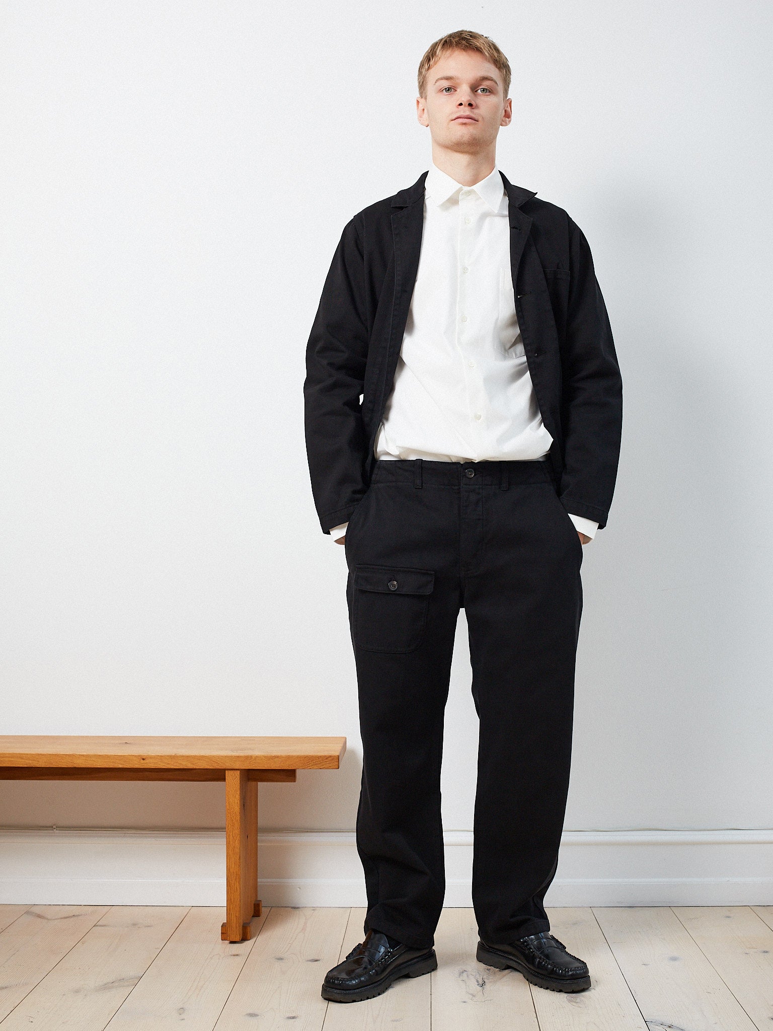 Victory Essentials VE CORDY PANT Pants Pirate Black