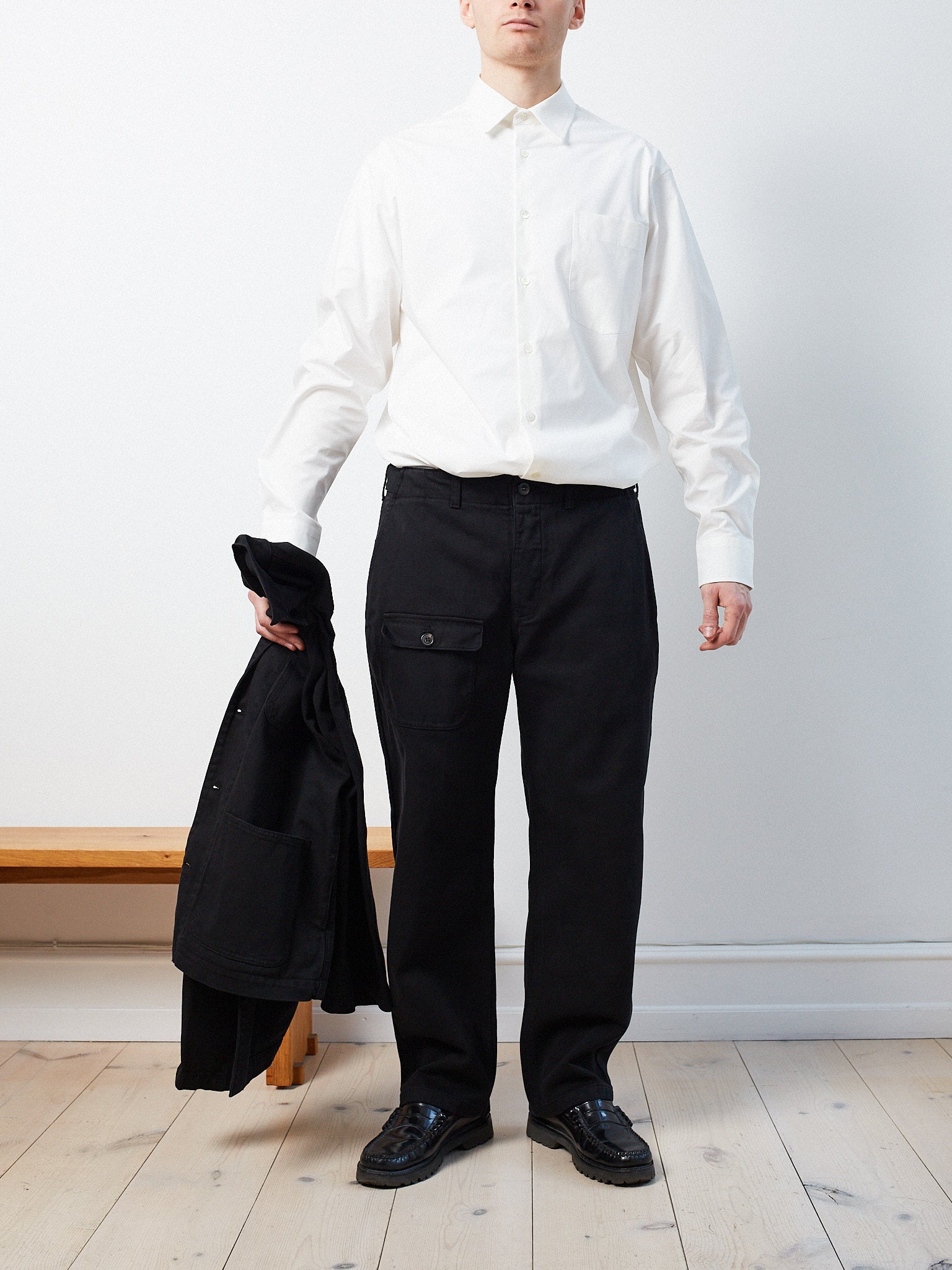 Victory Essentials VE CORDY PANT Pants Pirate Black