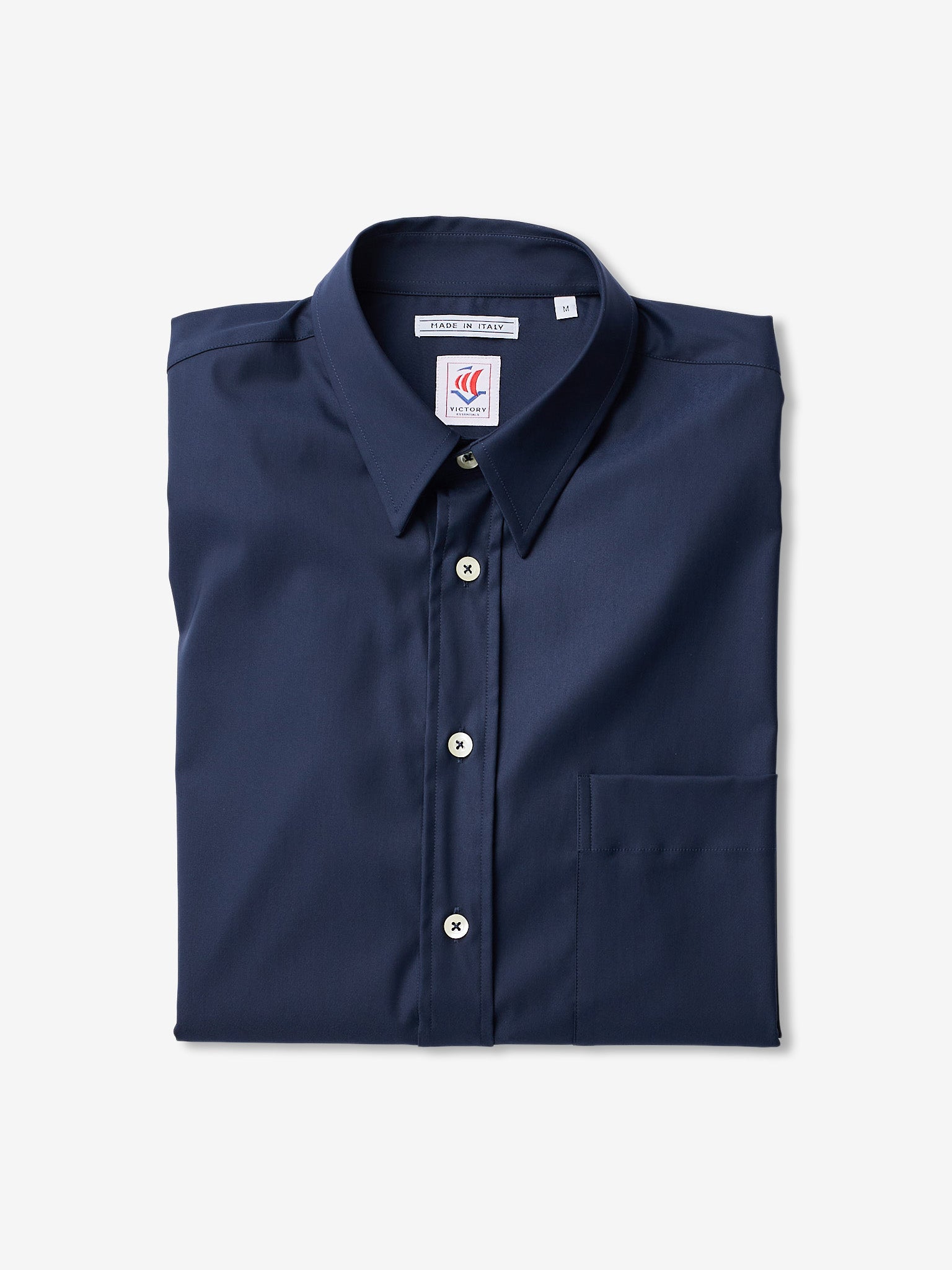 Victory Essentials VE Charles Shirt IT Shirts L/S Dark Navy