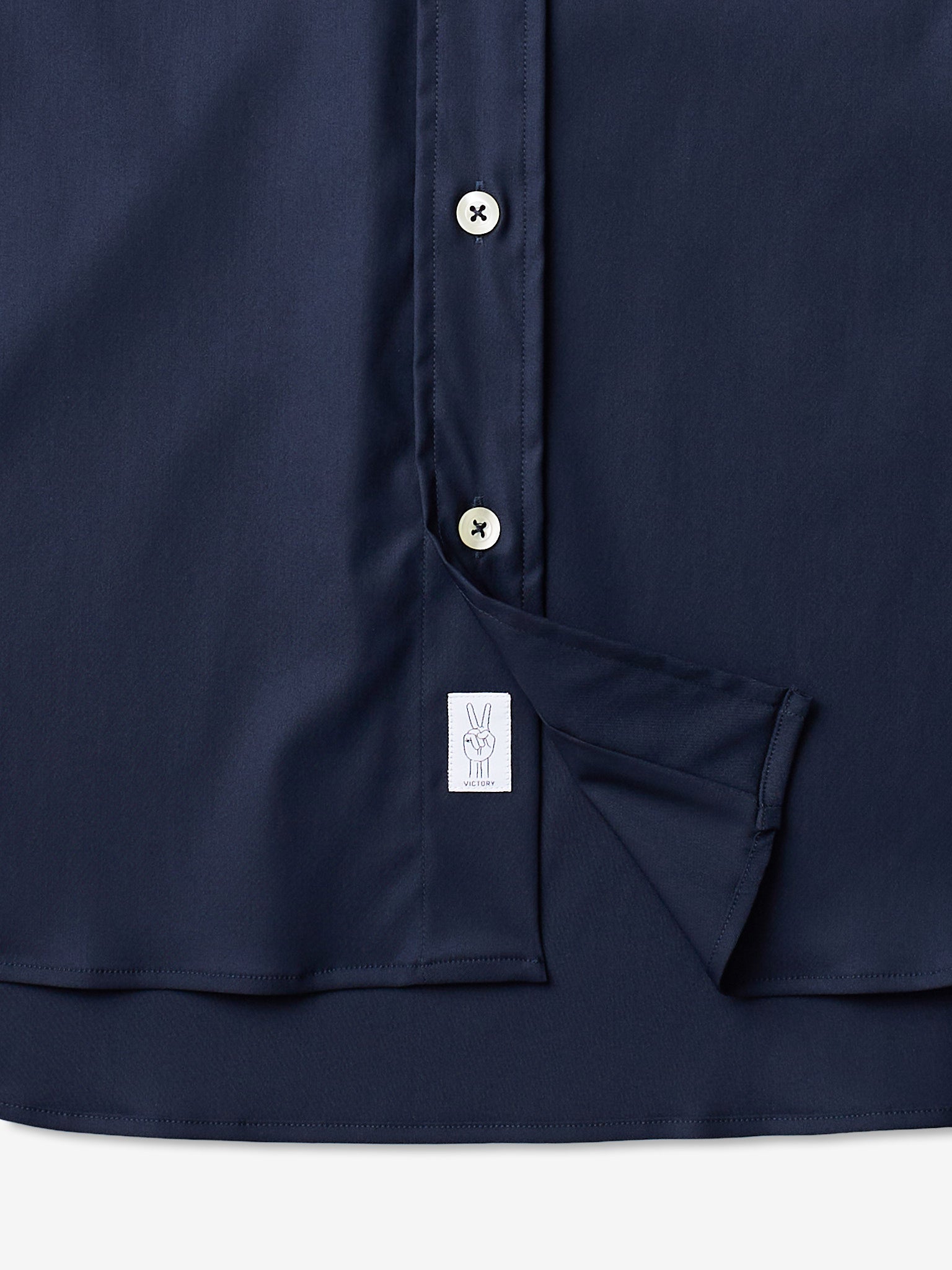 Victory Essentials VE Charles Shirt IT Shirts L/S Dark Navy