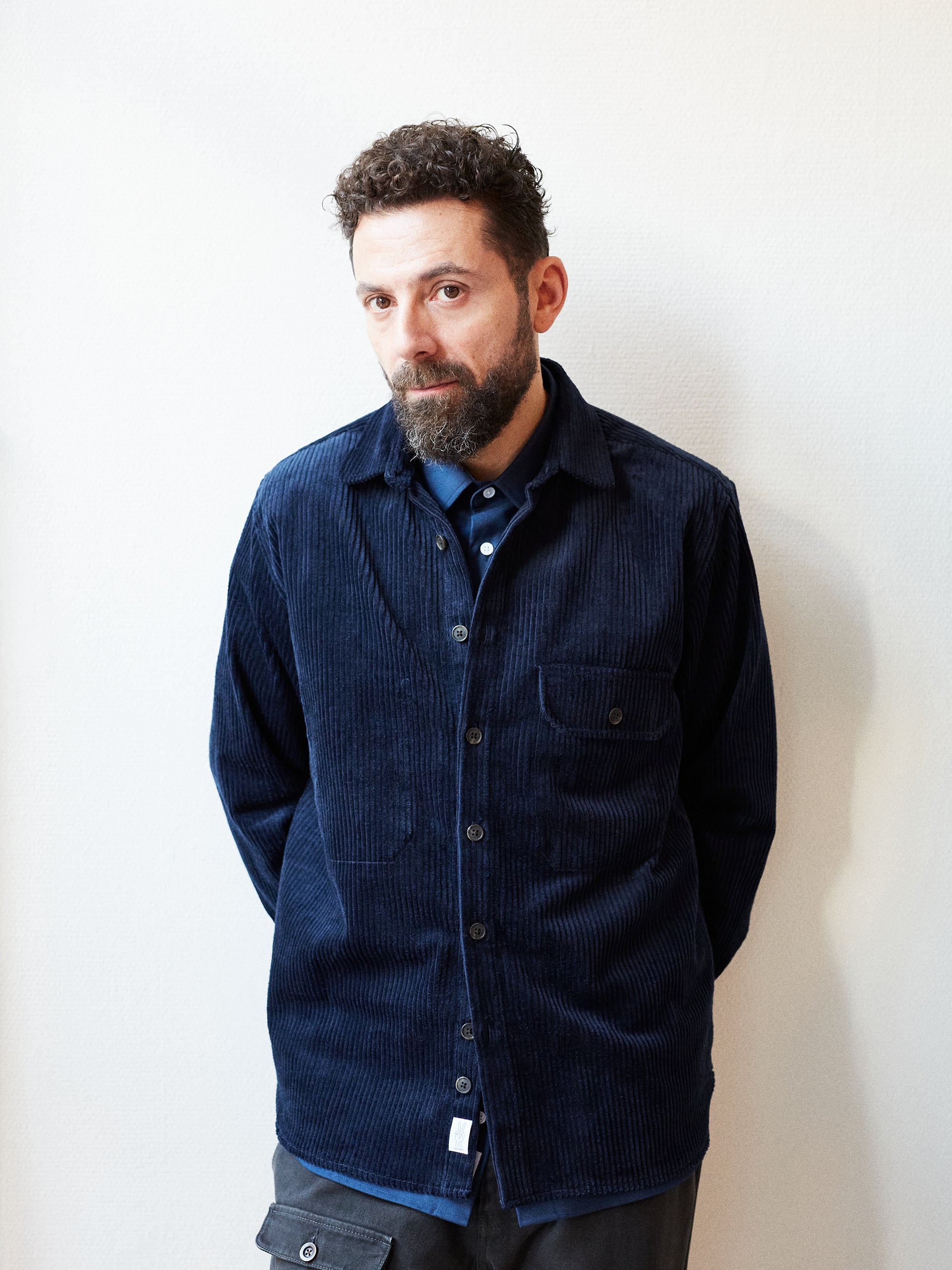 Victory Essentials VE Chuck Overshirt Shirts L/S Dark Navy