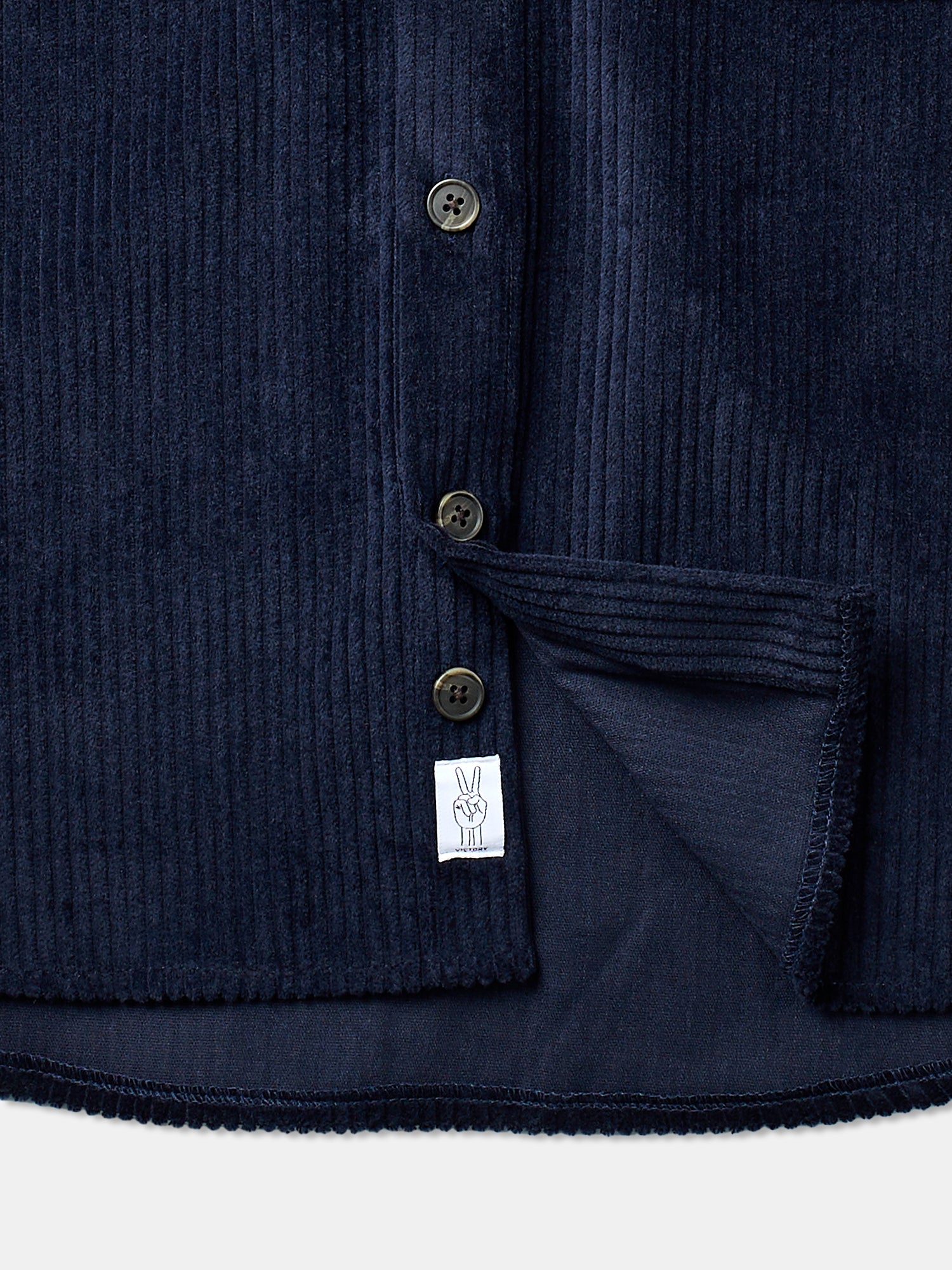 Victory Essentials VE Chuck Overshirt Shirts L/S Dark Navy