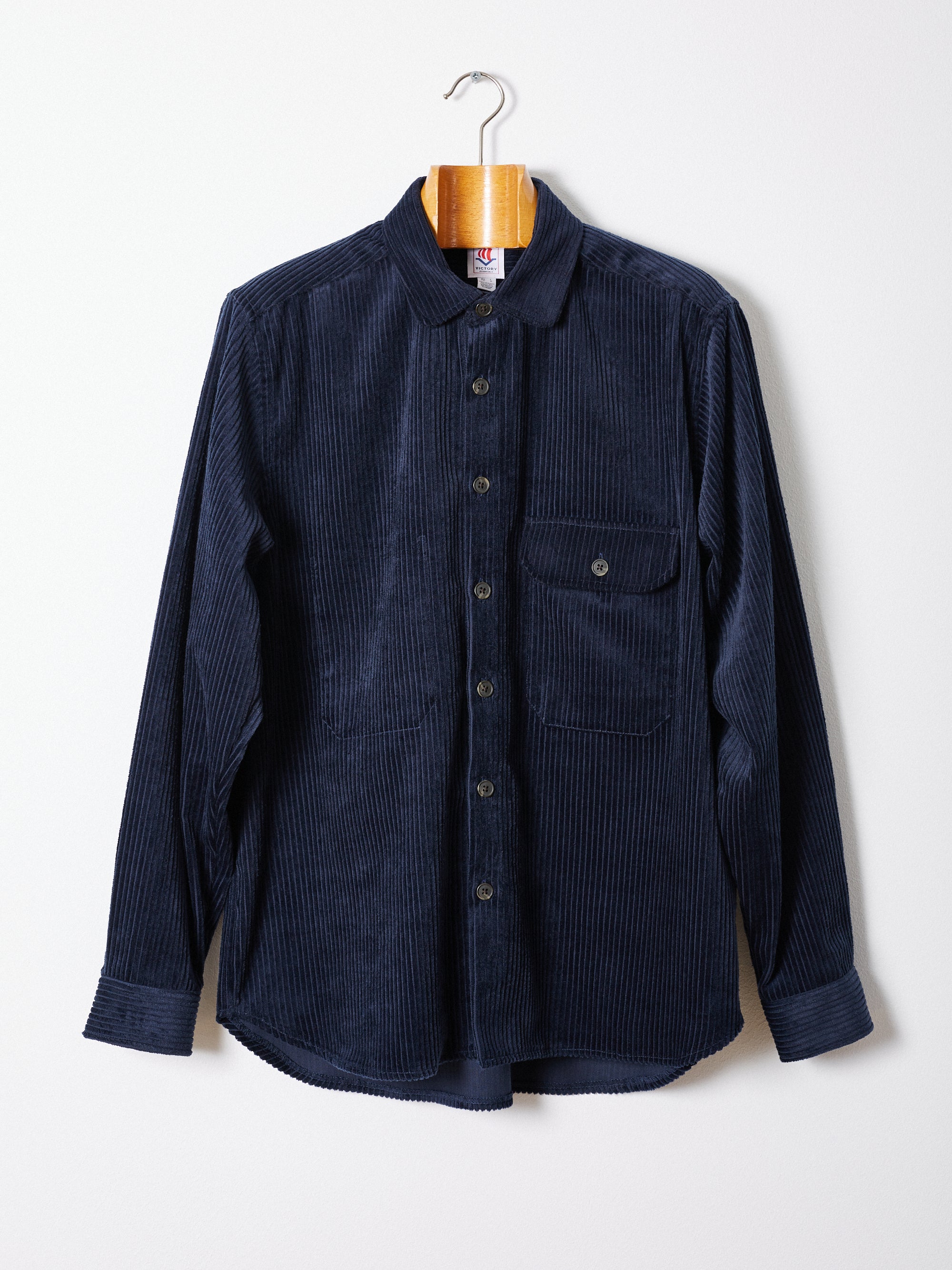 Victory Essentials VE Chuck Overshirt Shirts L/S Dark Navy