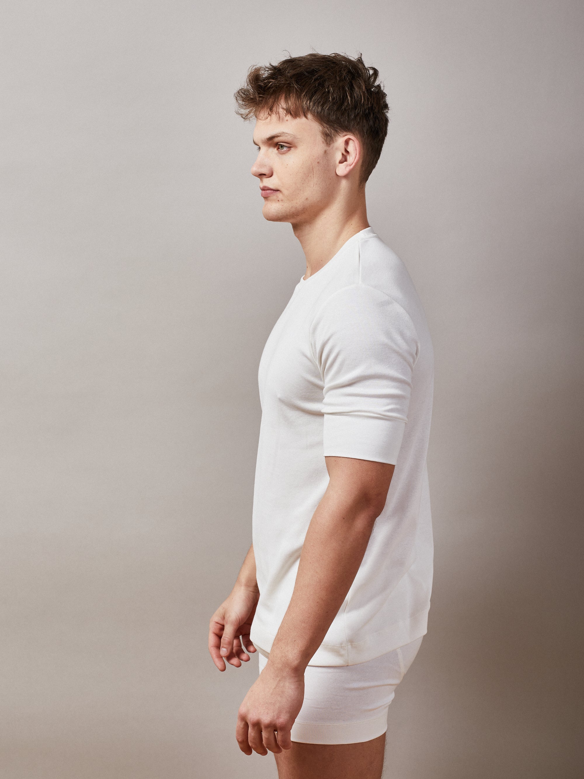 Victory Essentials VE Dylan TS Tee 200 T-Shirts Off White