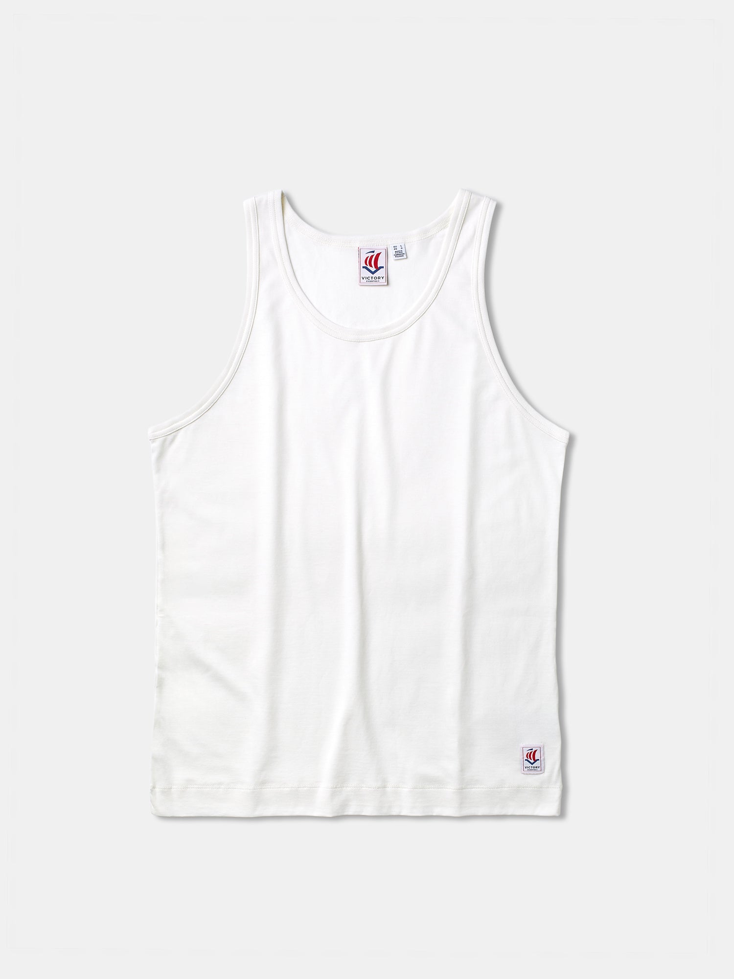 Victory Essentials VE Jessie Singlet 170 (2-Pack) Singlets Off White