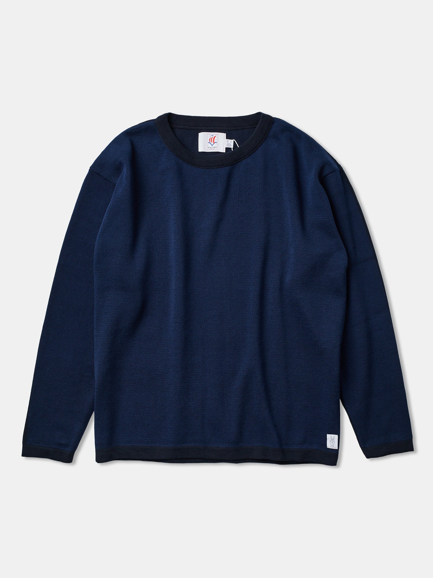 Victory Essentials VE Russel Knit DS Knit Dark Blue