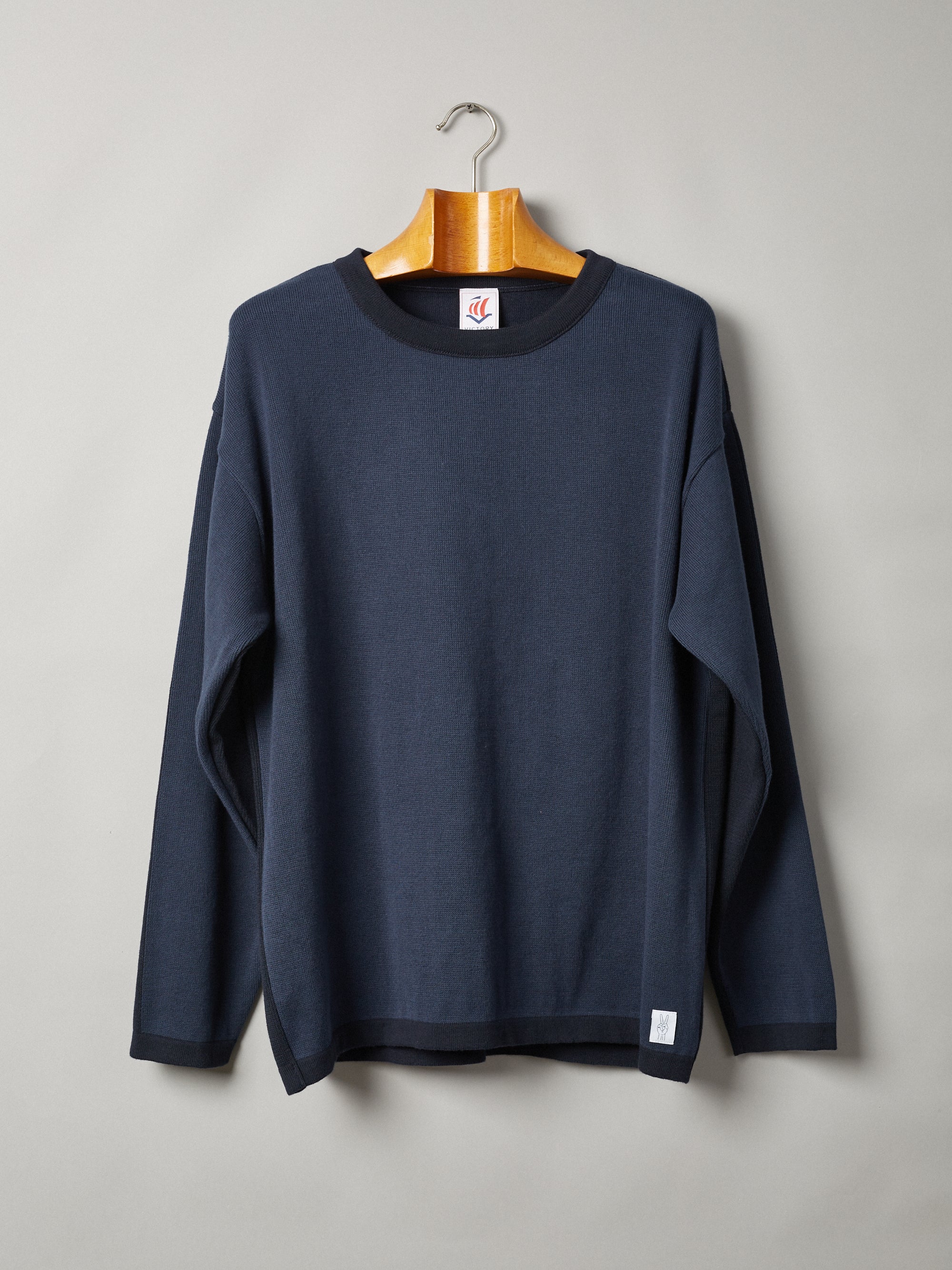 Victory Essentials VE Russel Knit DS Knit Dark Blue