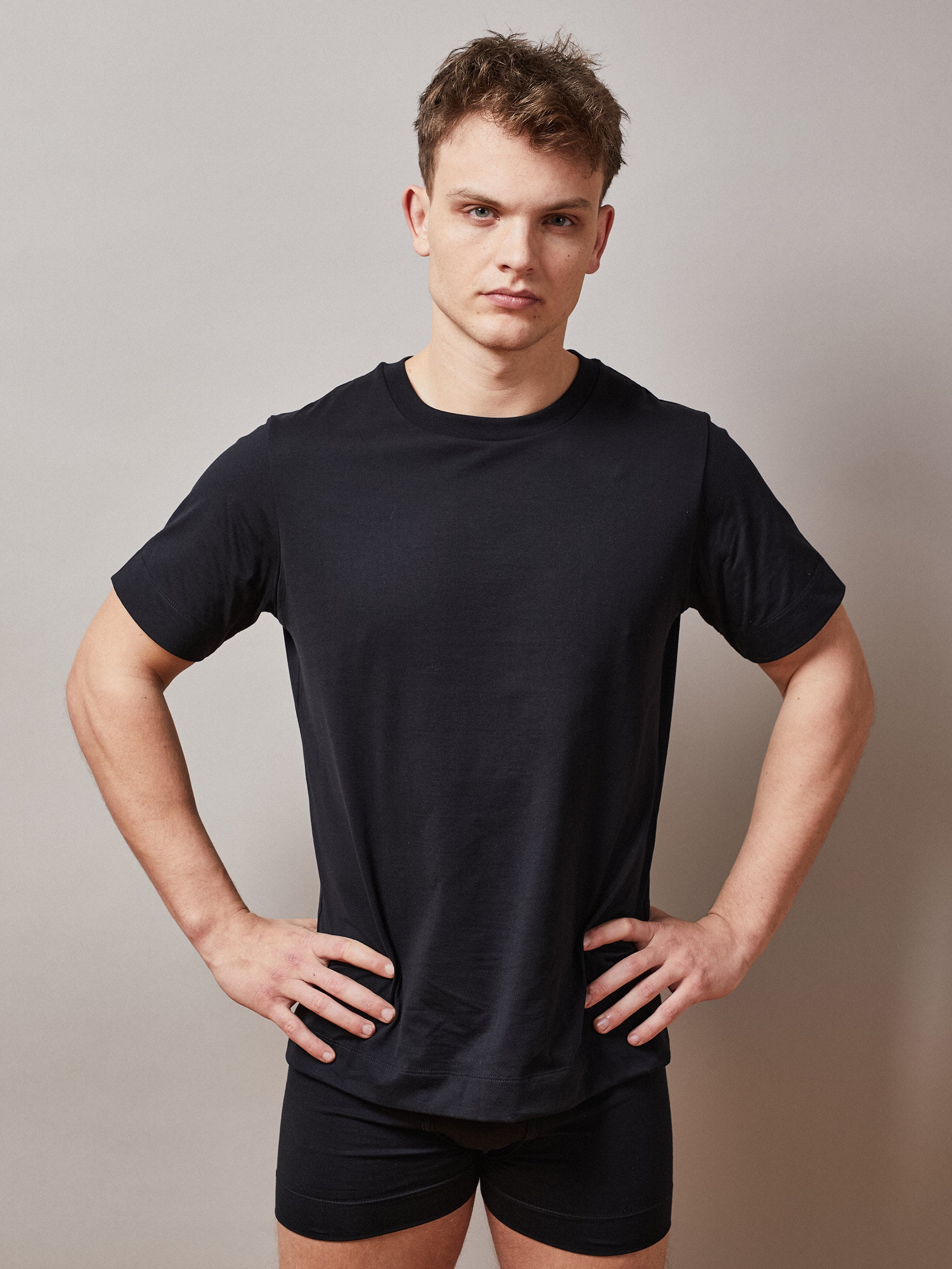 Victory Essentials VE Tom SS Tee 170 (2-Pack) T-Shirts Black