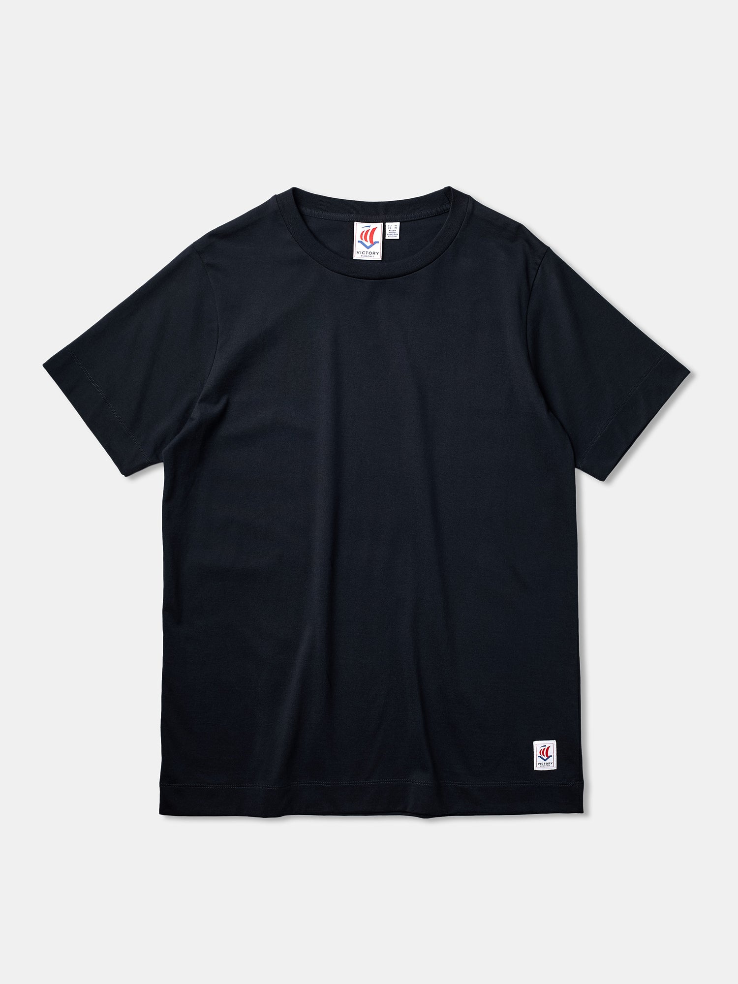 Victory Essentials VE Tom SS Tee 170 (2-Pack) T-Shirts Black