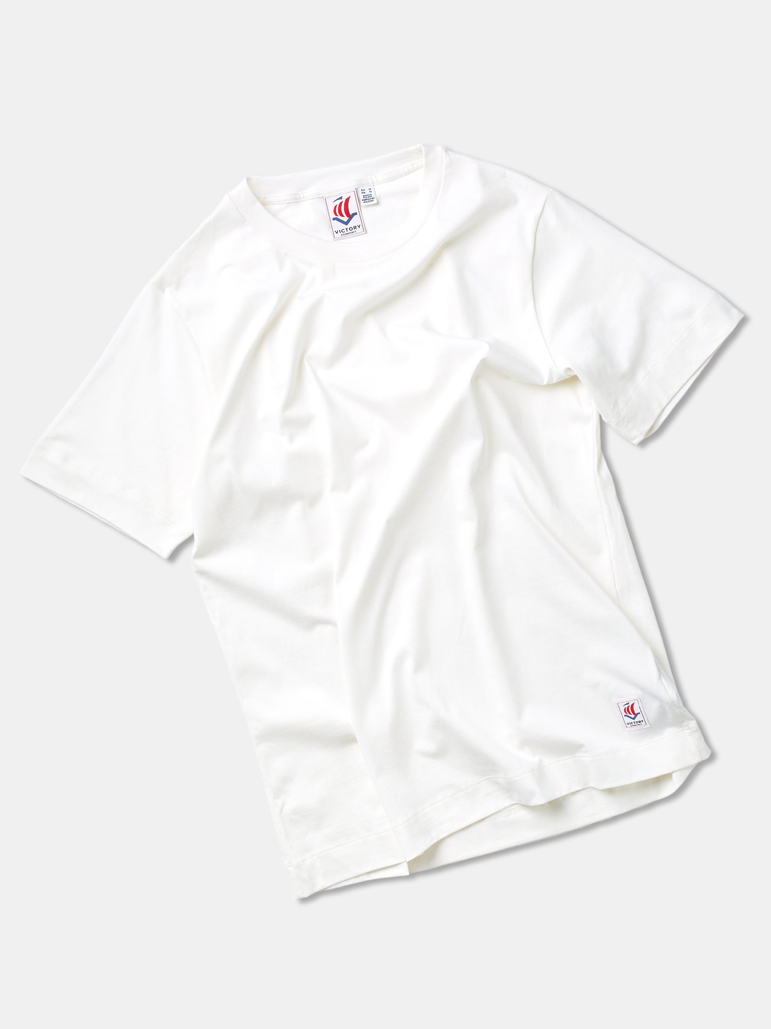 Victory Essentials VE Tom SS Tee 170 (2-Pack) T-Shirts Off White