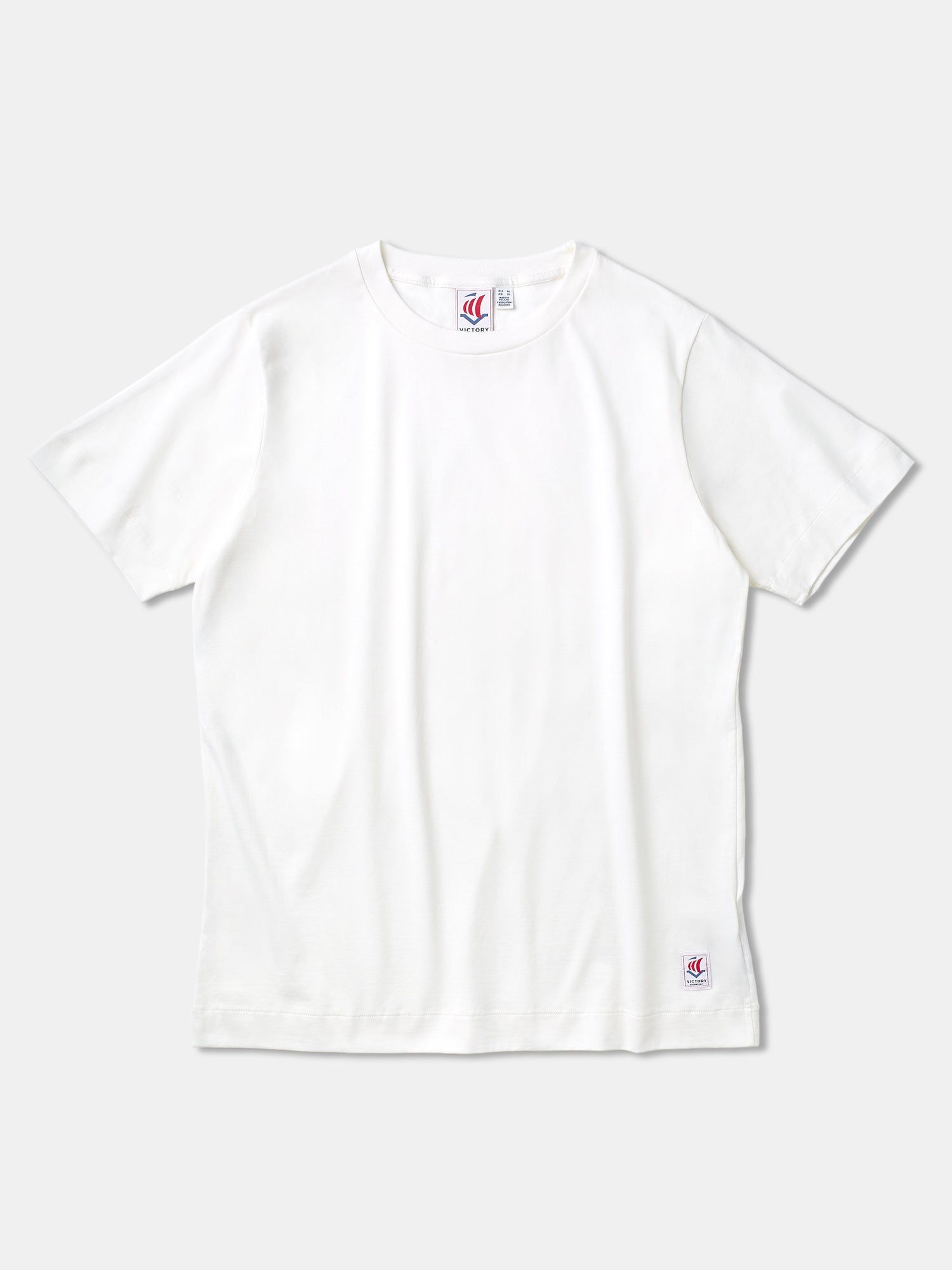 Victory Essentials VE Tom SS Tee 170 (2-Pack) T-Shirts Off White