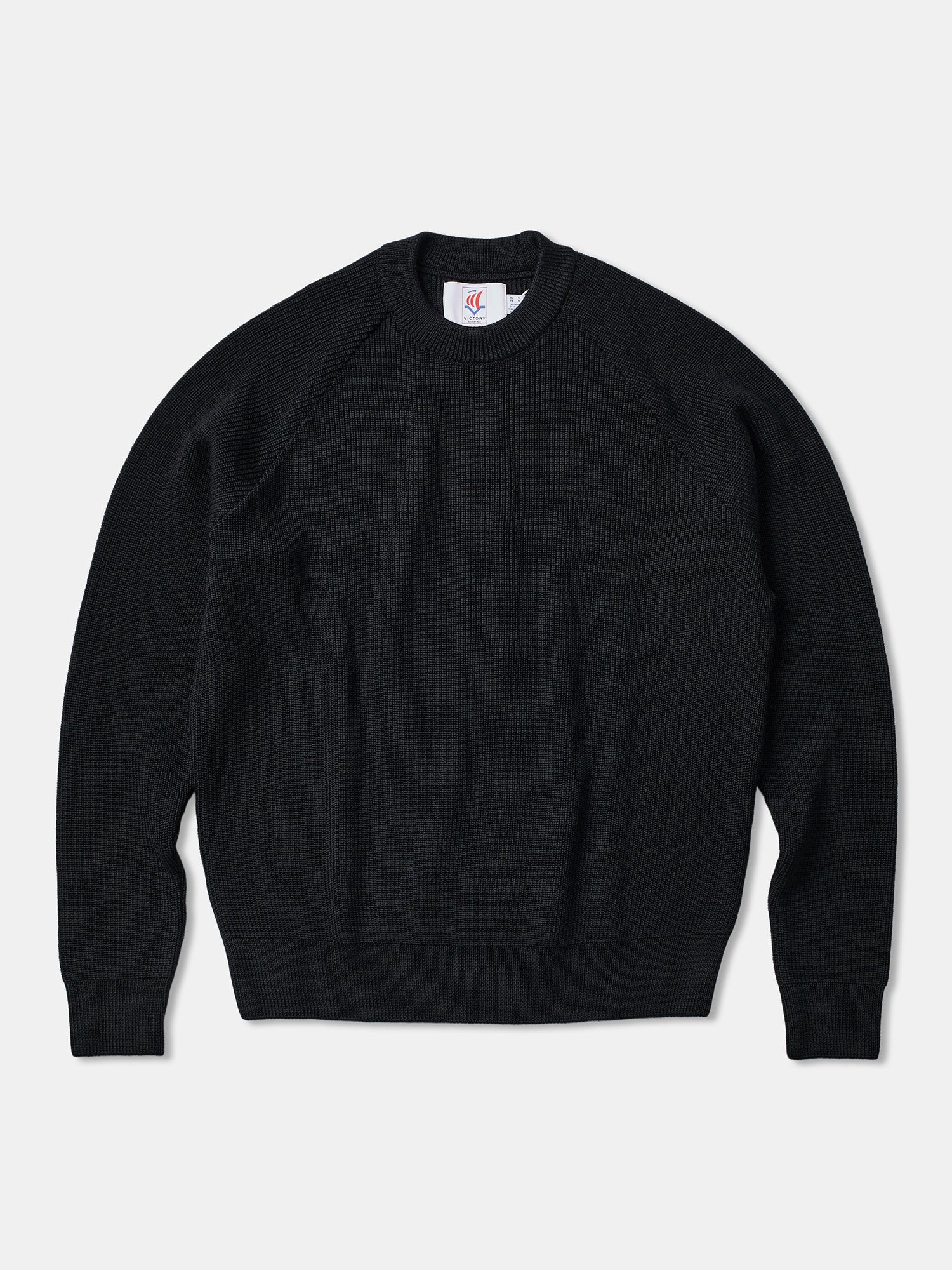 Victory Essentials VE Walden Crew Knit Knit Black