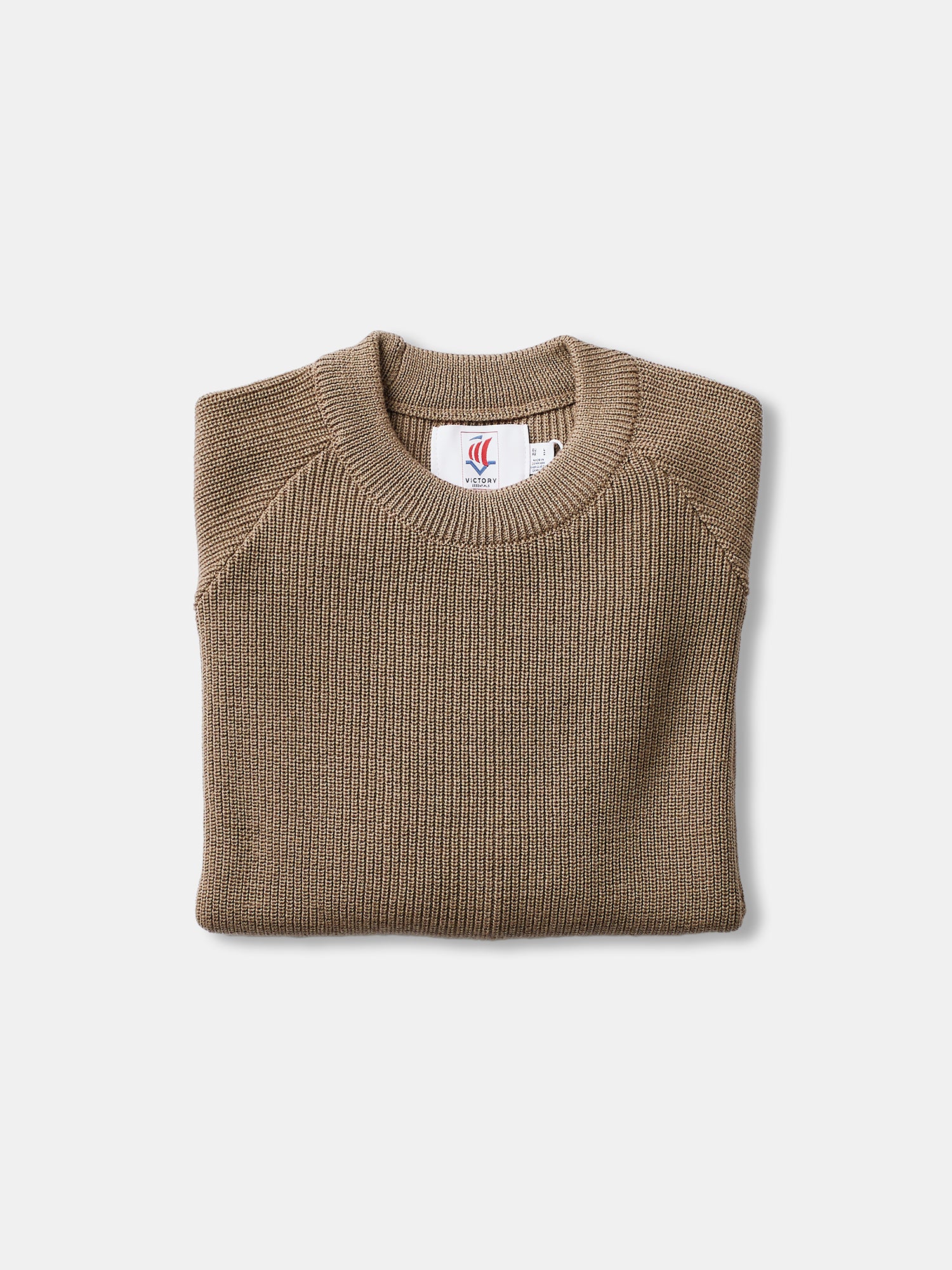 Victory Essentials VE Walden Crew Knit Knit Stone