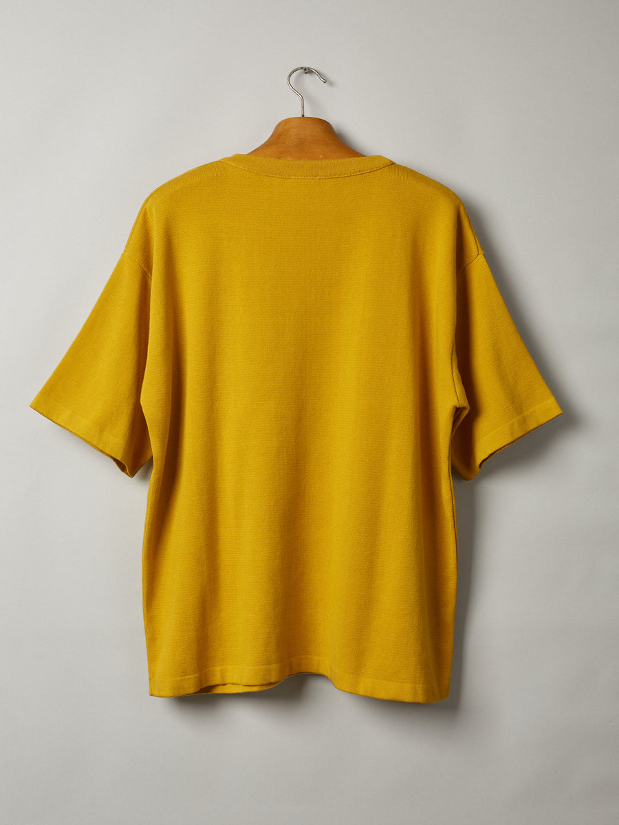 Victory Essentials VE Boxie SS Knit Knit Ochre