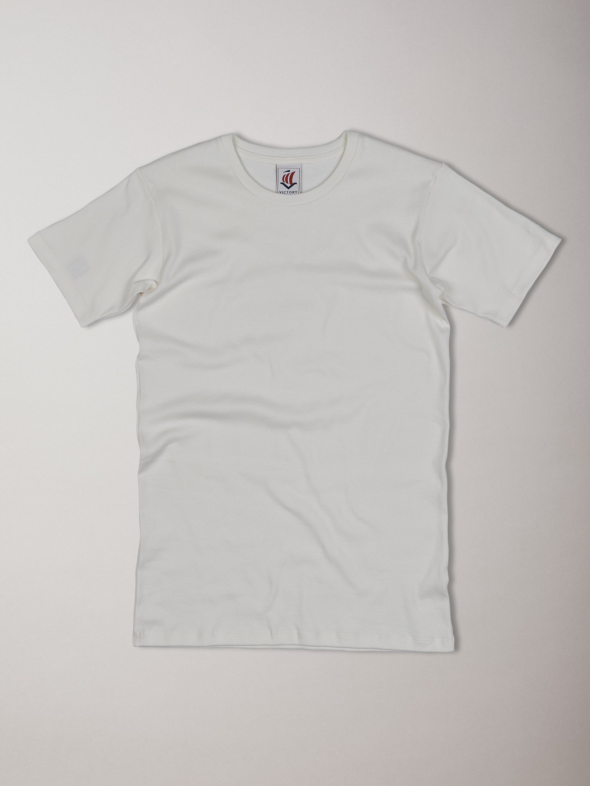Victory Essentials Victory SS Tee 240 T-Shirts Off White